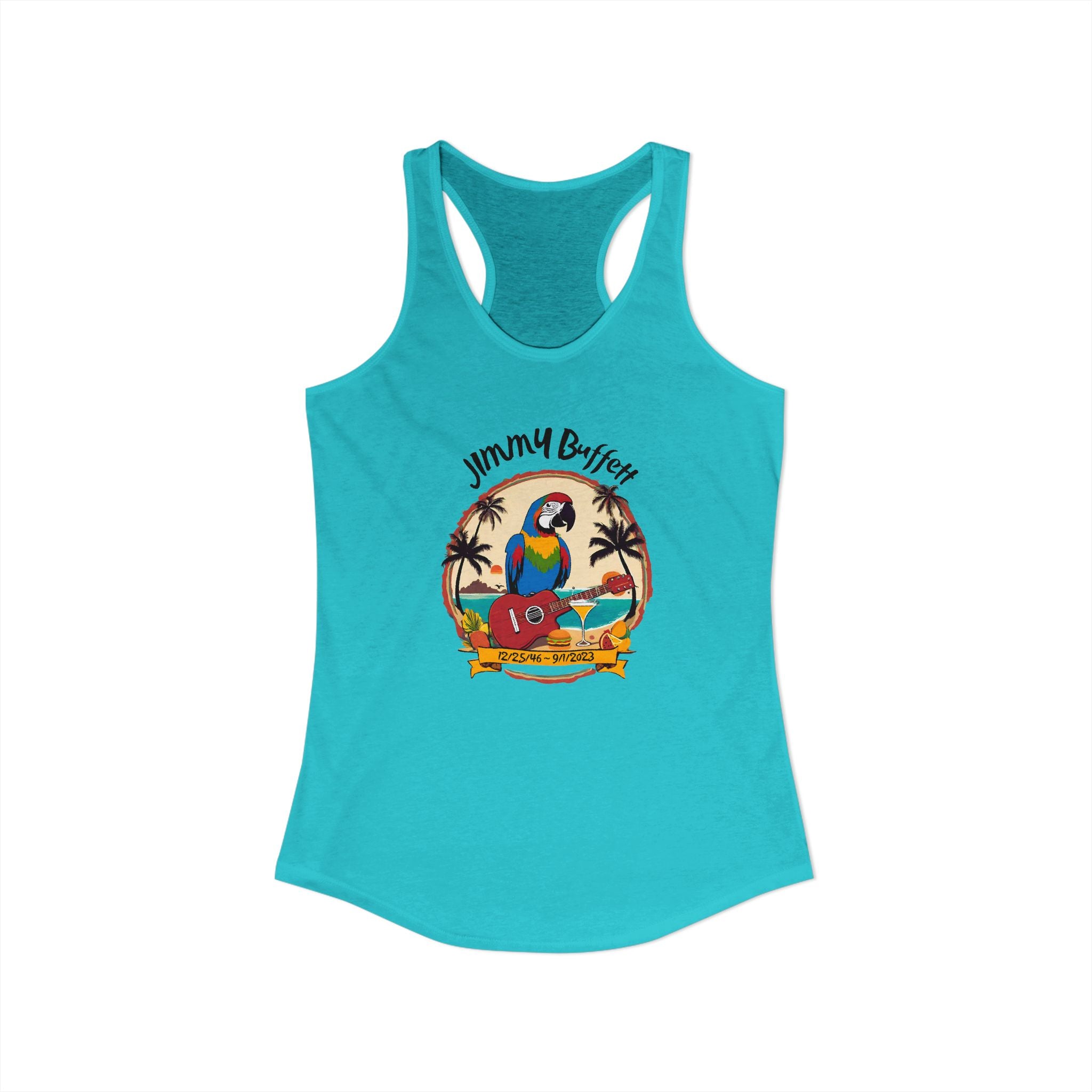 Jimmy Buffett Women's Ideal Racerback Tank