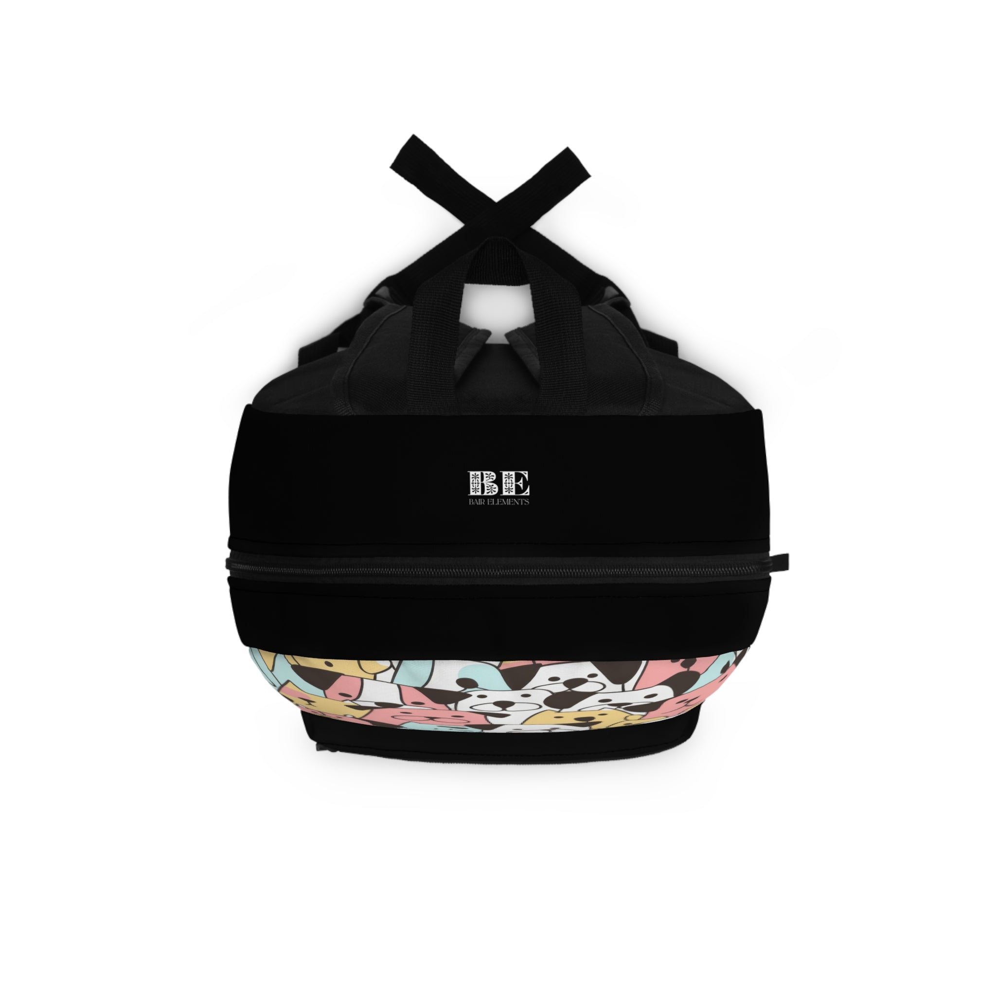 Pile of Pups Backpack,  Large Backpack, Dog Print Backpack