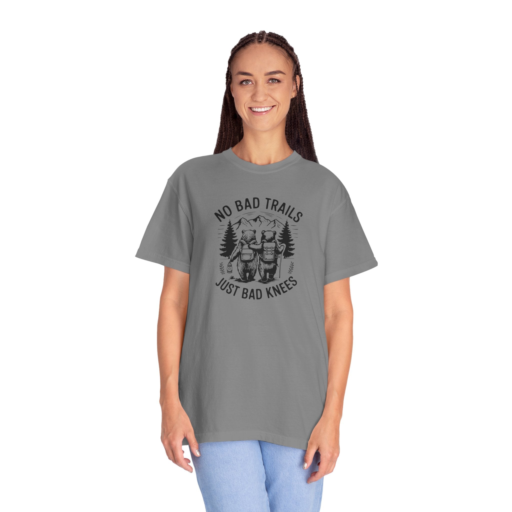 Funny Bad Knees T-Shirt - Perfect for Outdoor Enthusiasts - Unisex Tee, Hiking Apparel