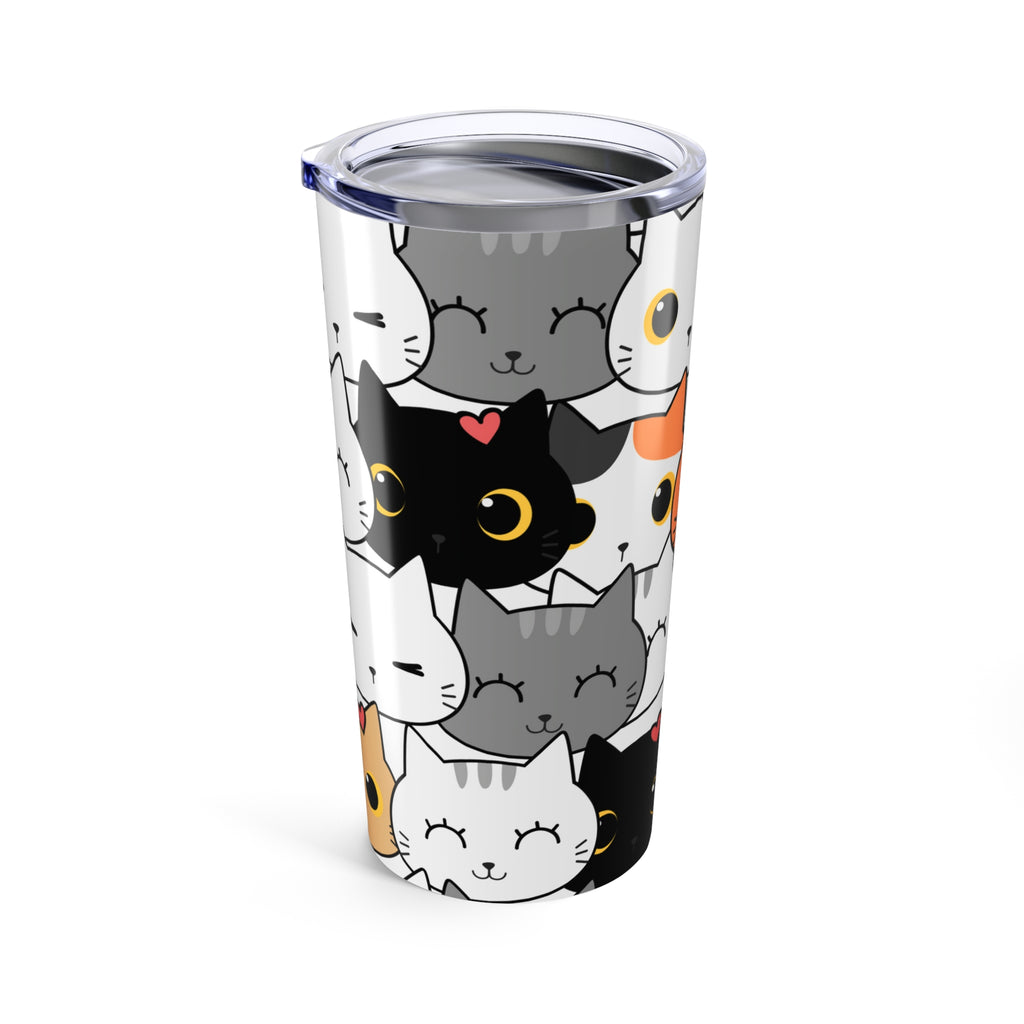 Happy Cats, Hot and Cold Tumbler 20oz