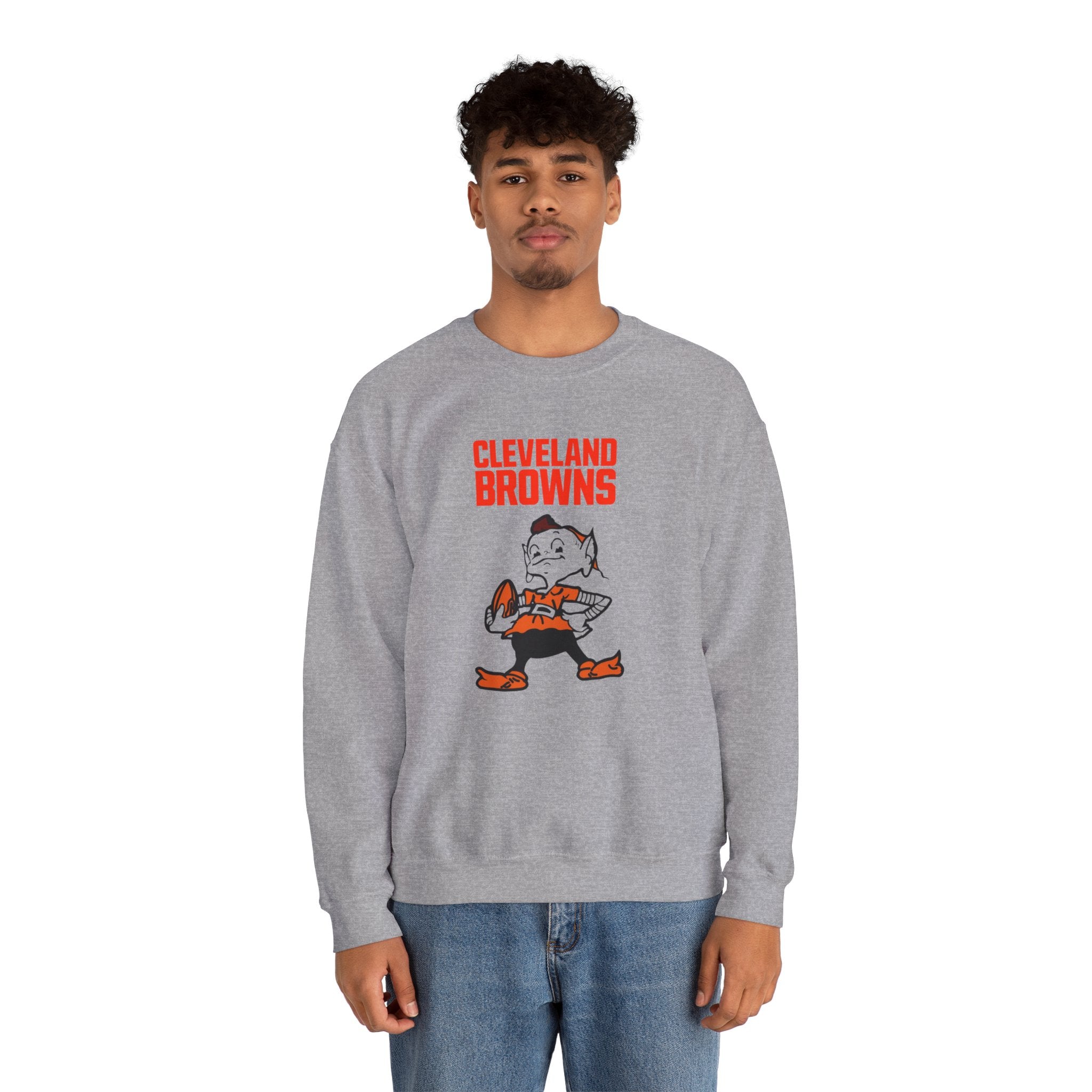 Retro Cleveland Browns Sweatshirt for Men and Women, Cleveland Browns Sweatshirt