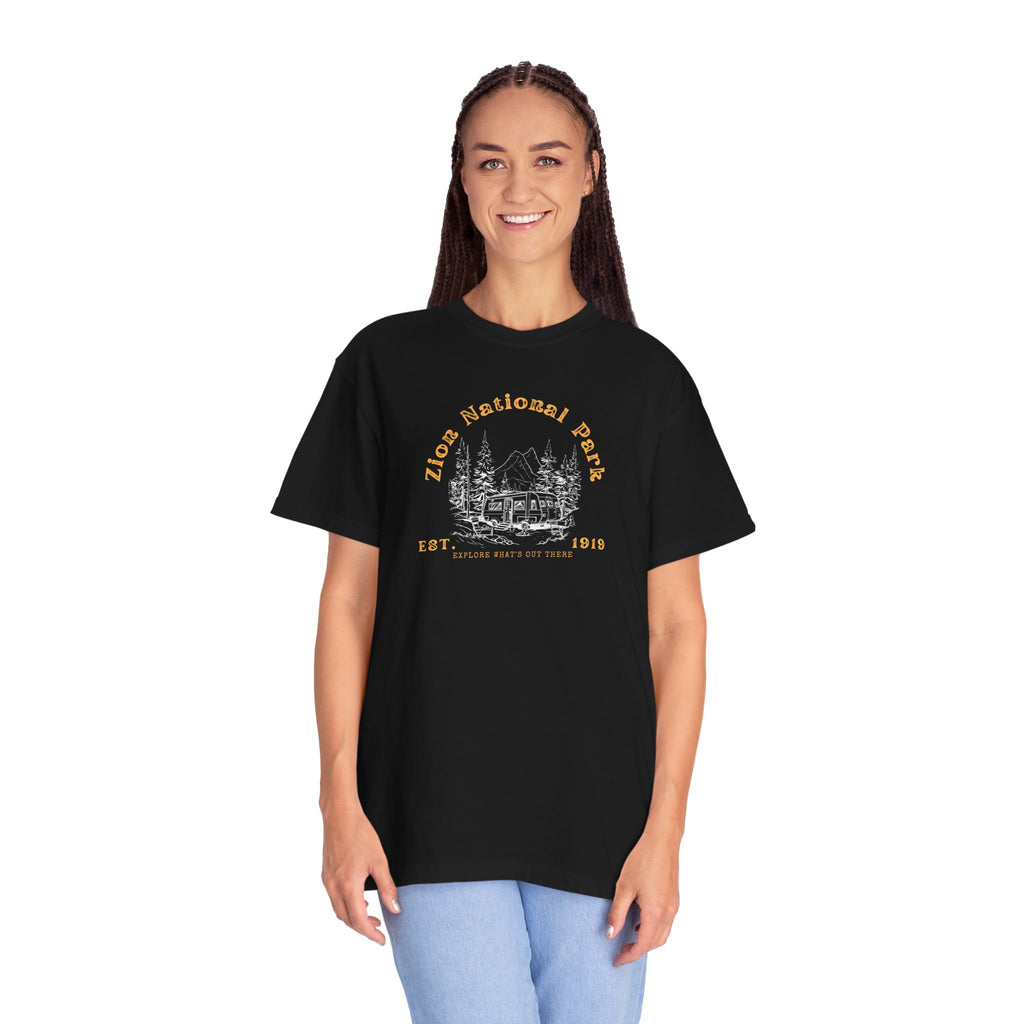 Zion National Park, RV Camping, Unisex T-shirt