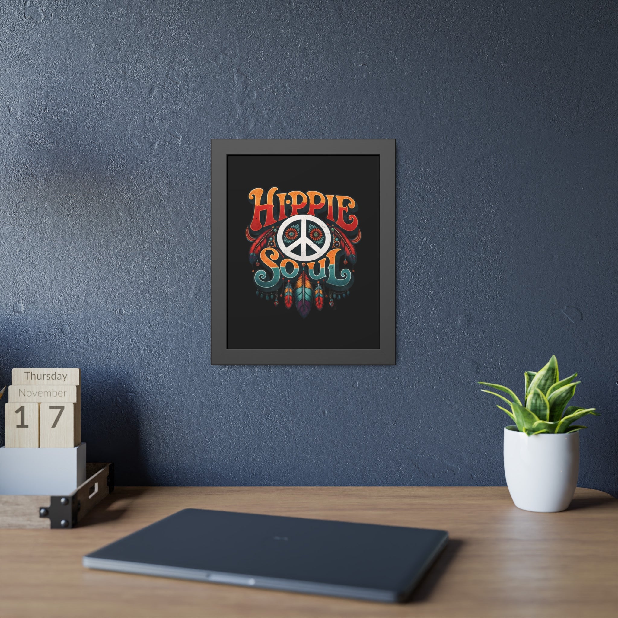 Hippie Soup, Framed Wall Art