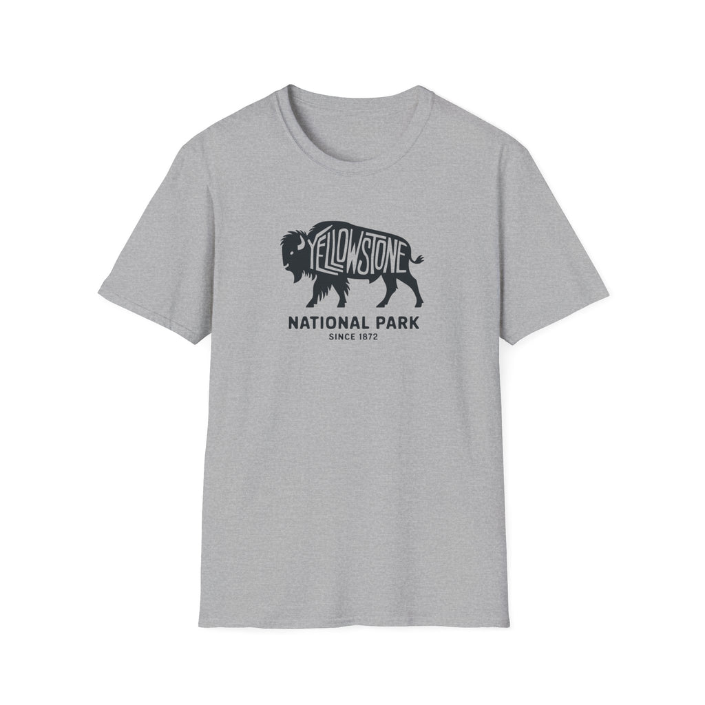 Yellowstone National Park Unisex T-Shirt, Nature Lover Gift, Adventure Tee, Travel Apparel, Eco-Friendly Fashion