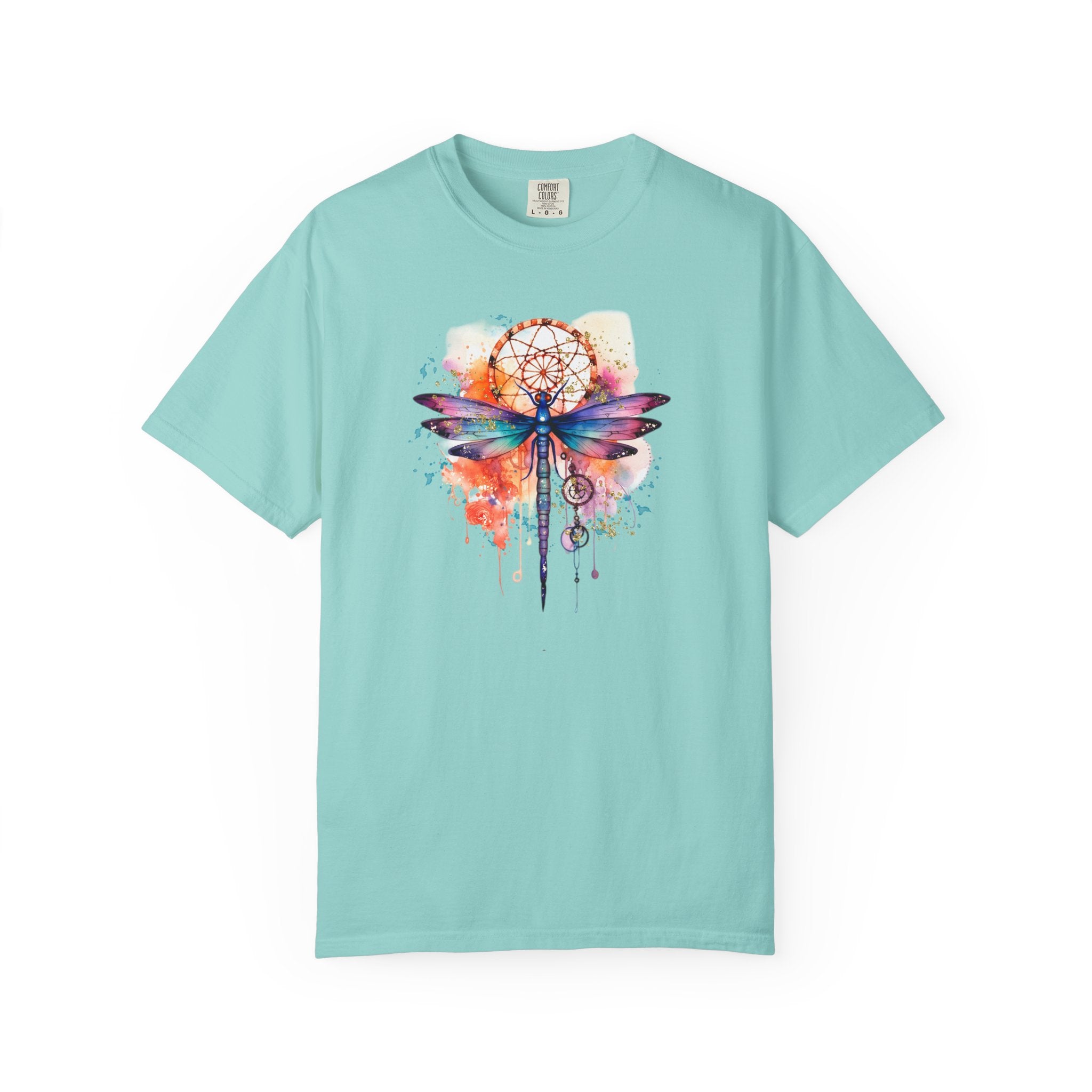 Rainbow Dragonfly Dreamcatcher T-Shirt for Men and Women