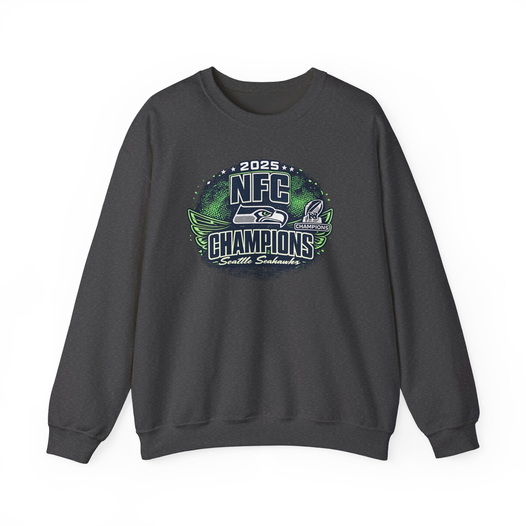 2025 Seattle Seahawks NFC Champions Crewneck Sweatshirt