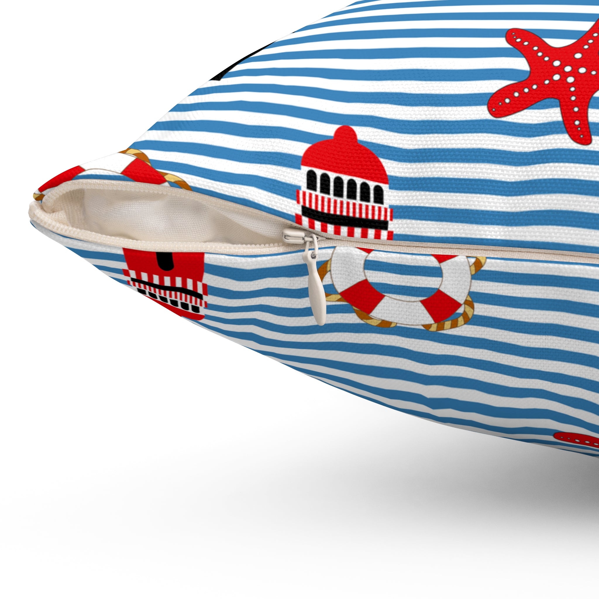 Nautical Throw Pillow