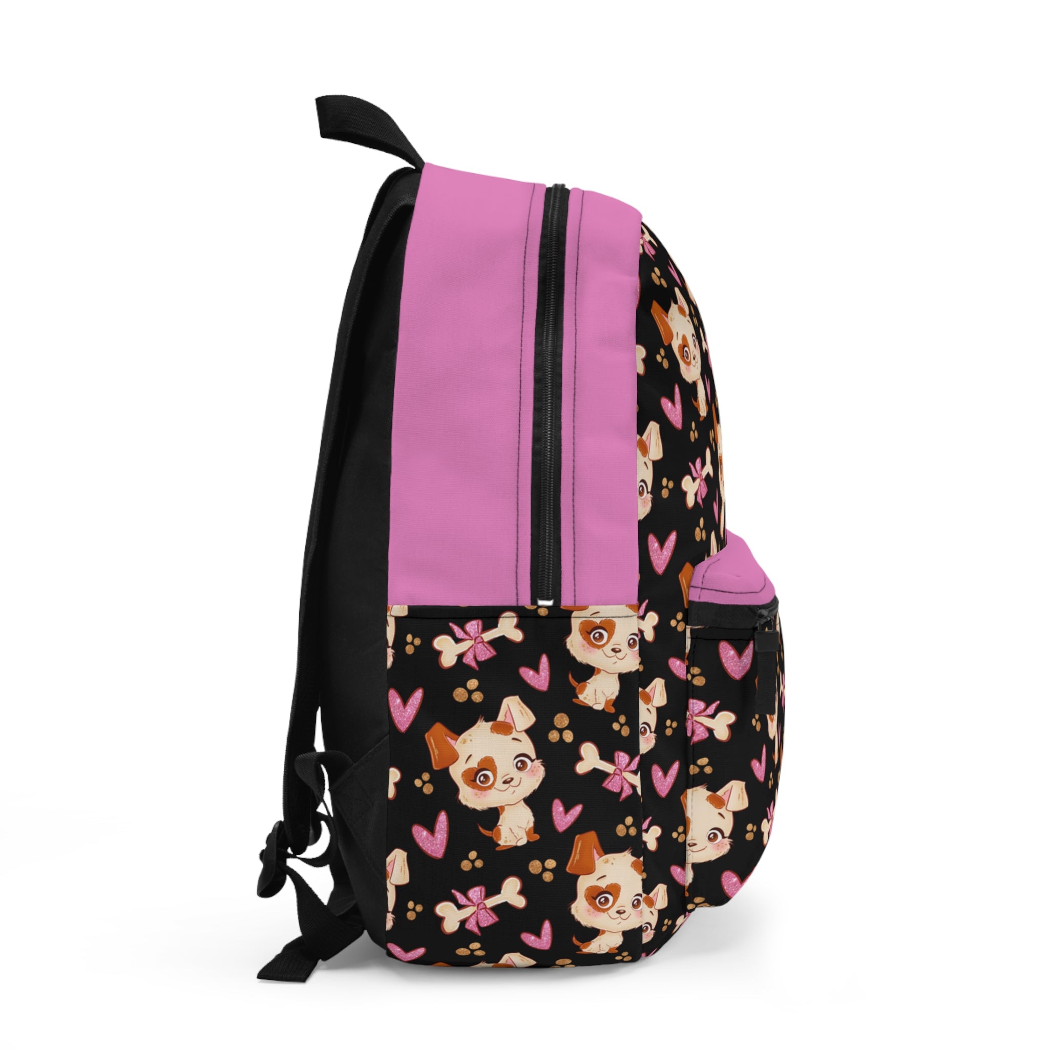 Puppy Love Backpack,  Large Backpack, Fun Print Backpack