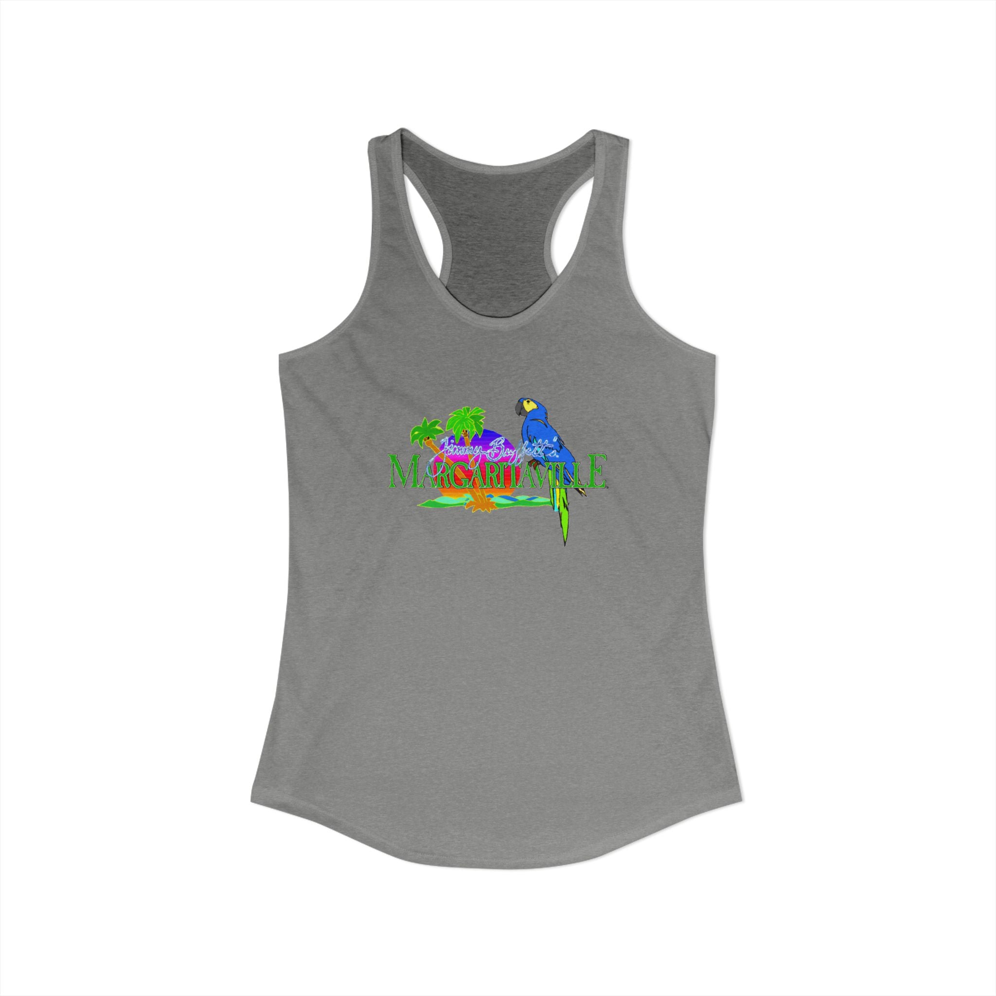 Margaritaville Racerback Tank Top - Paradise Vibe, Summer Essentials, Beachwear, Vacation Outfit, Resort Wear