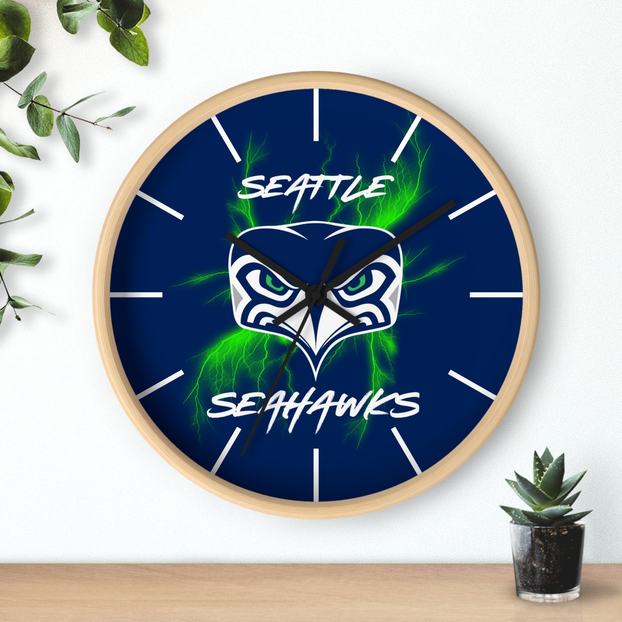 SEATTLE SEAHAWKS Wall Clock