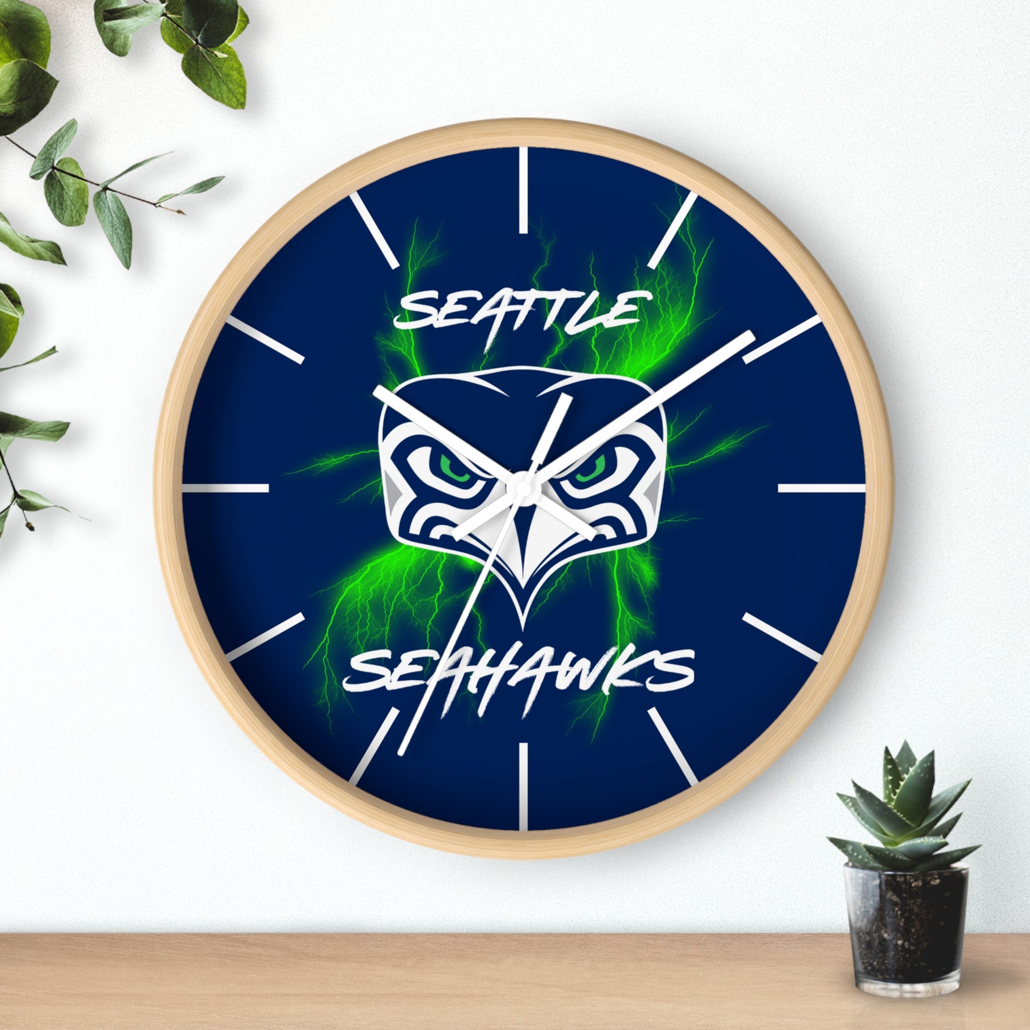 SEATTLE SEAHAWKS Wall Clock