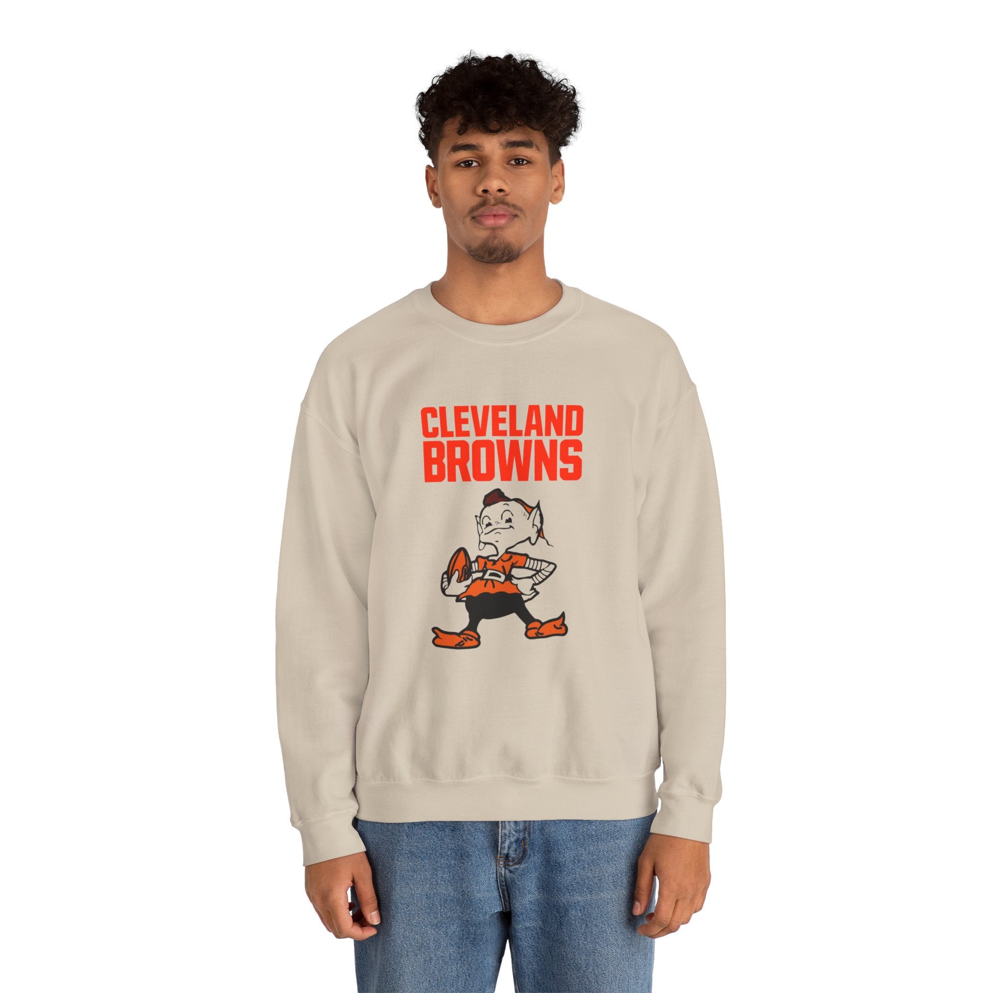 Retro Cleveland Browns Sweatshirt for Men and Women, Cleveland Browns Sweatshirt
