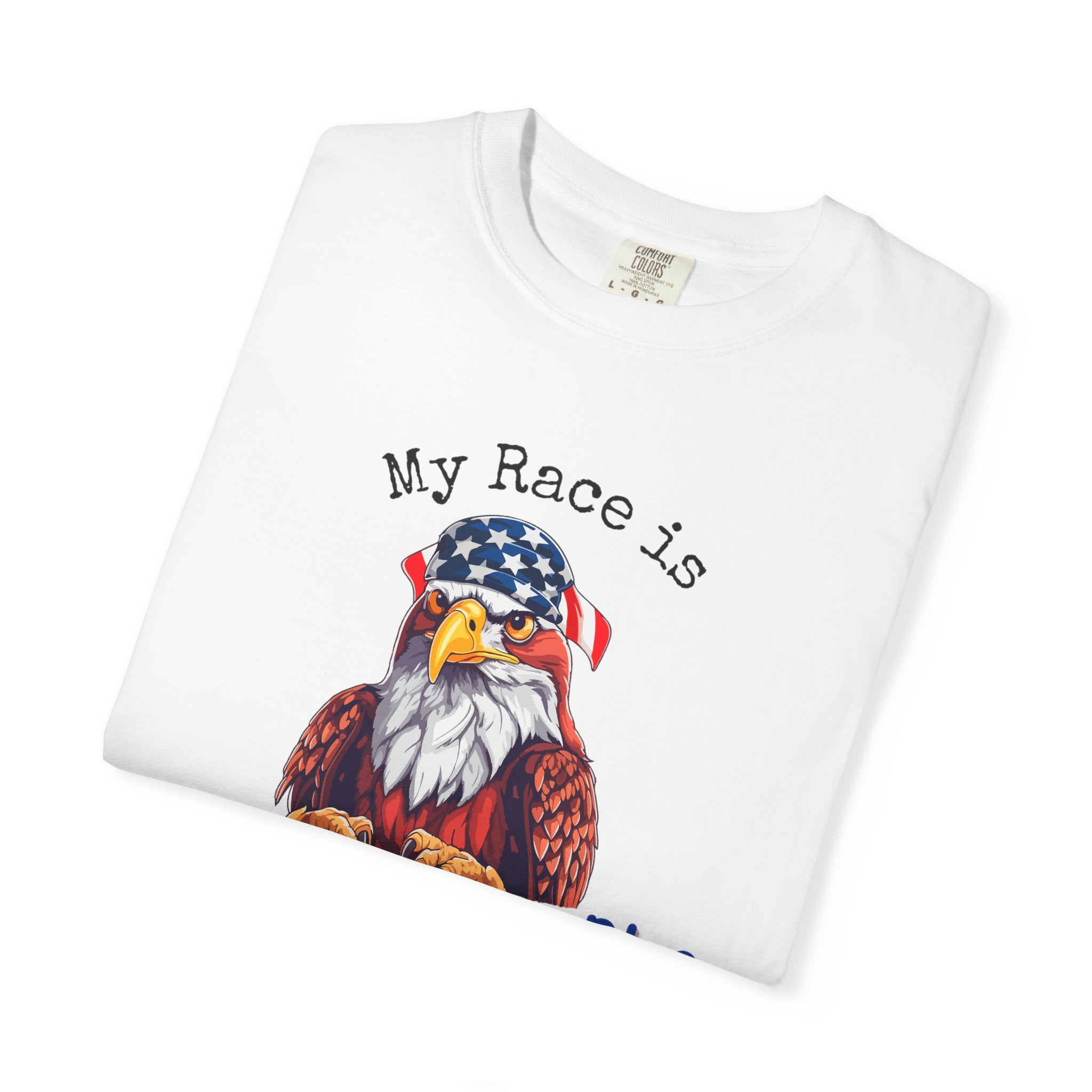 My Race is, Red, White, Blue