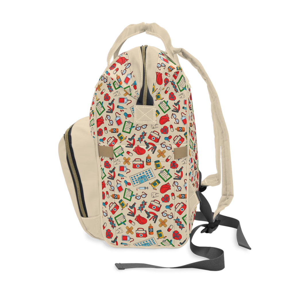 Custom Personalized Nurse Tote Bag, Personalized Travel Nurse Backpack, Nursing Bag, Medical Student Gift, RN Gift