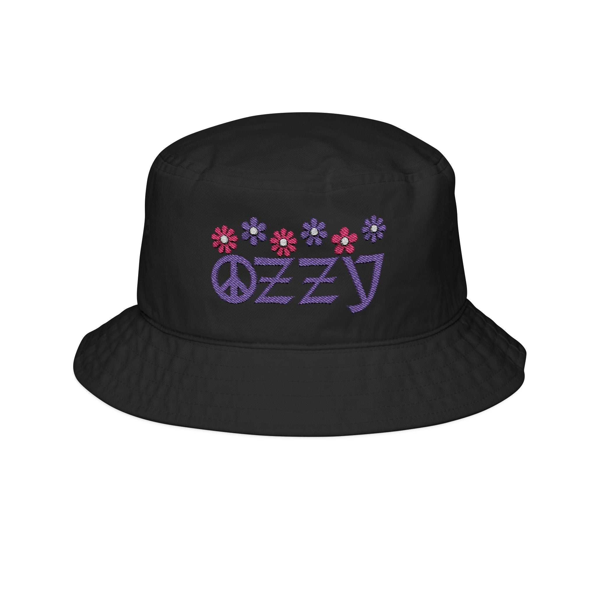 Ozzy Tribute Bucket Hat, Embroidered Ozzy Fan Hat, Unisex Classic Bucket Hat, Memorial Tribute, Music Lover Bucket Hat