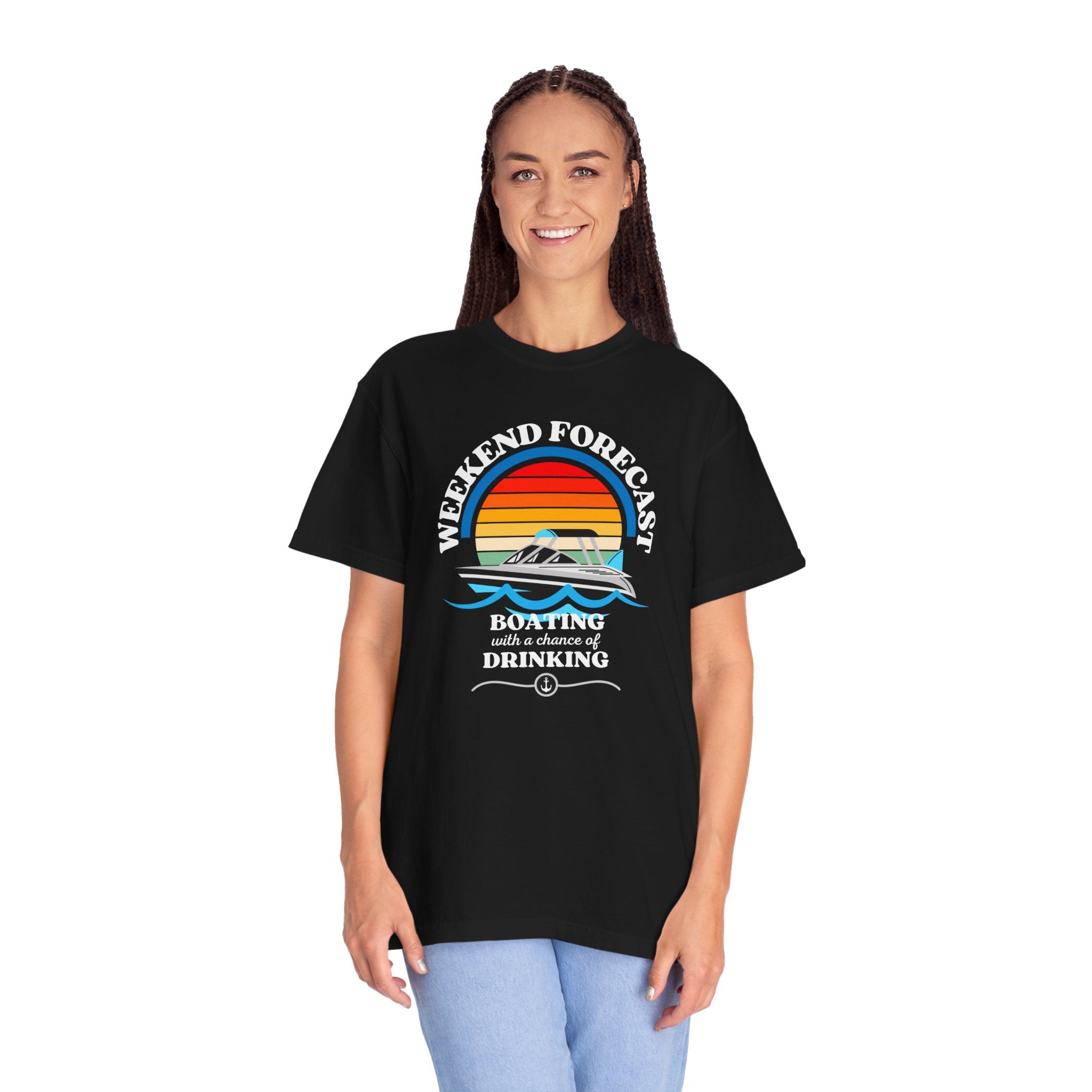 Weekend Boating Forecast, Unisex T-Shirt