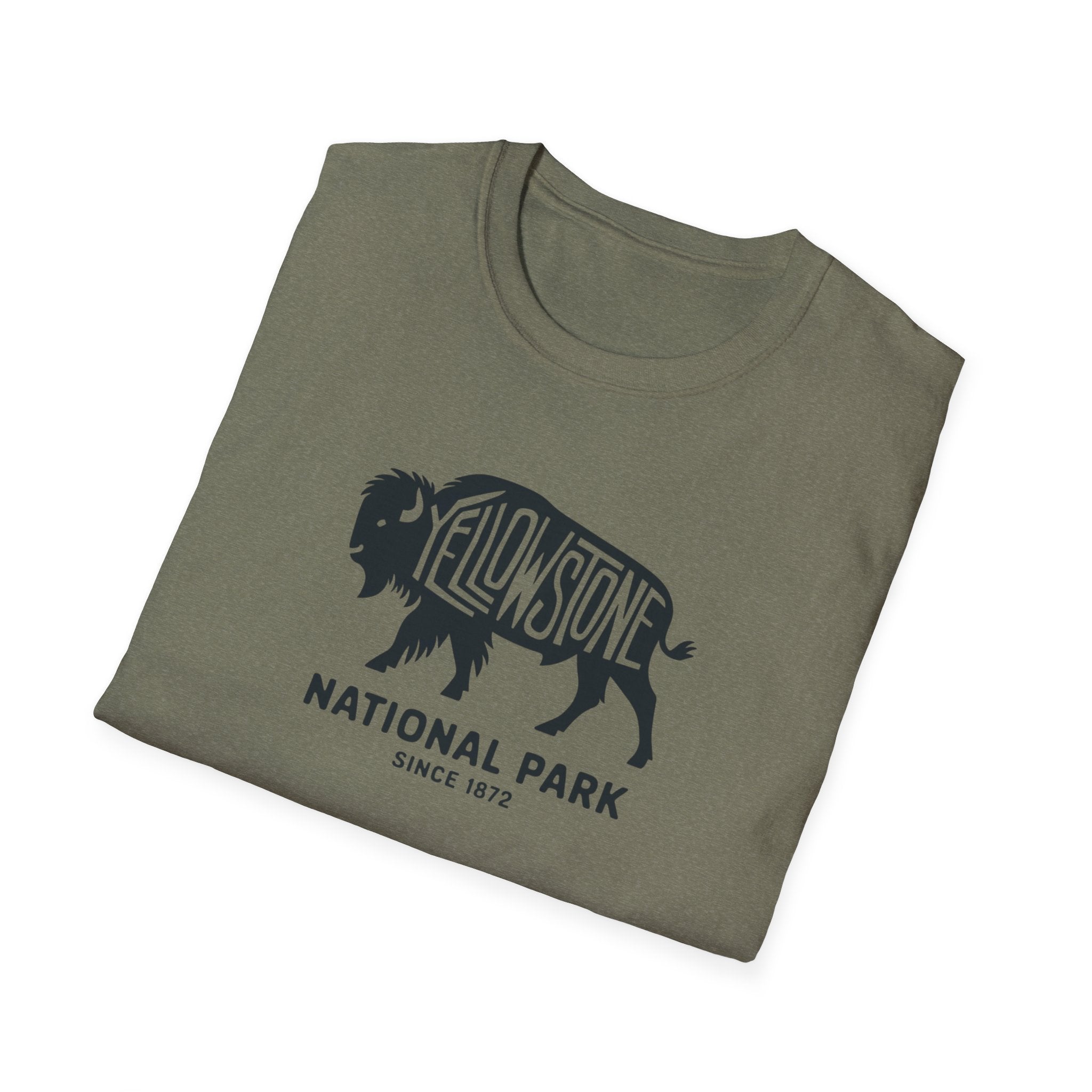 Yellowstone National Park Unisex T-Shirt, Nature Lover Gift, Adventure Tee, Travel Apparel, Eco-Friendly Fashion