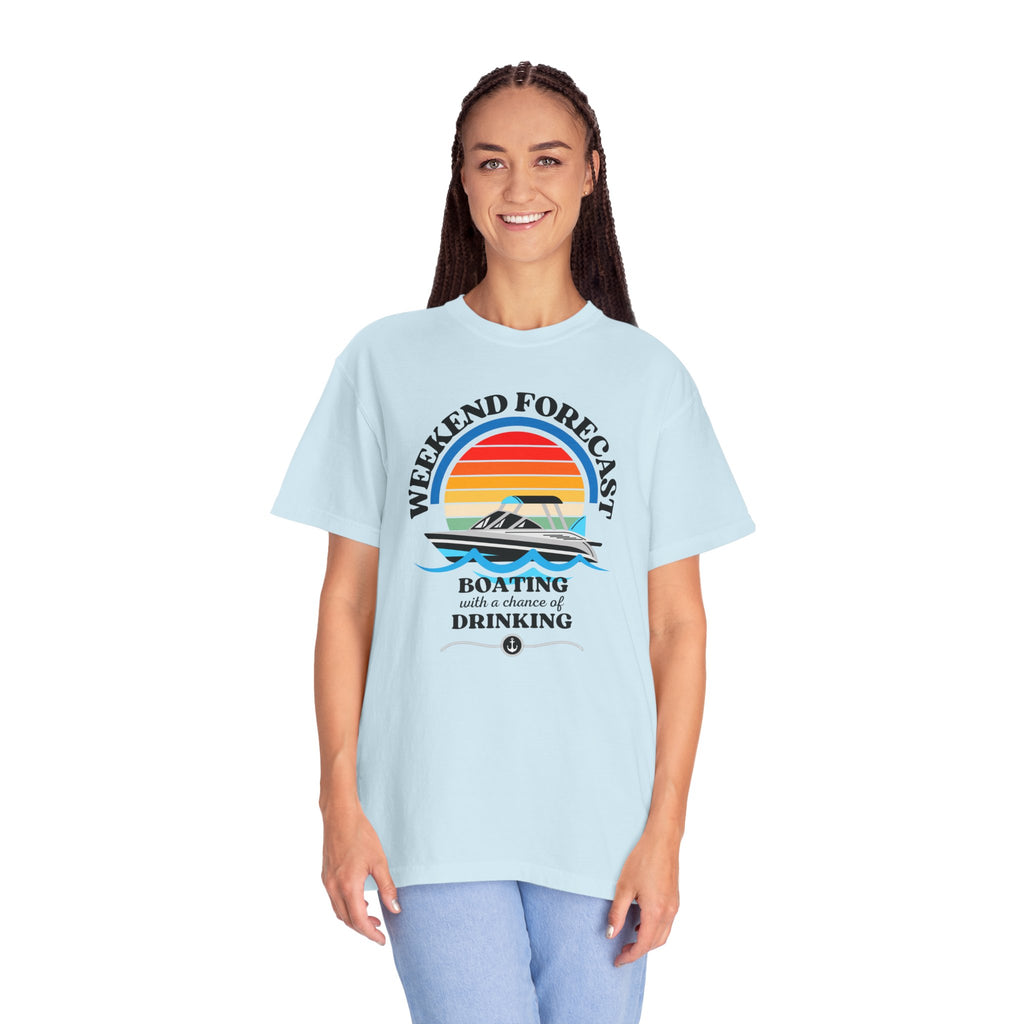 Weekend Boating Forecast, Unisex T-Shirt