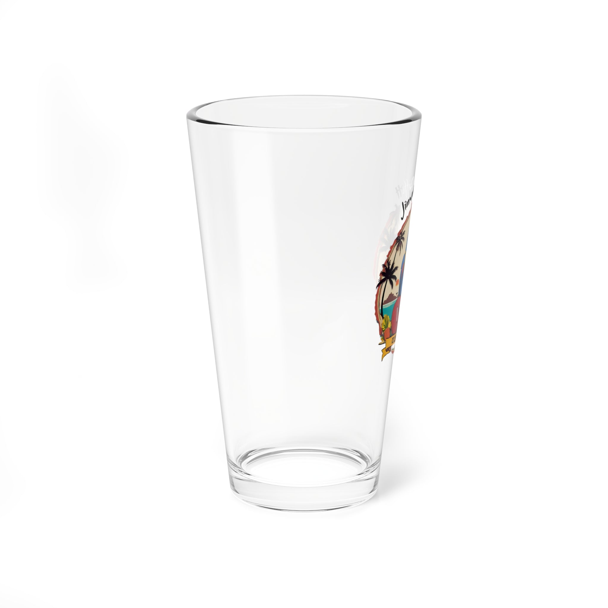 Jimmy Buffett  Commemorative Beverage Glass, 16oz