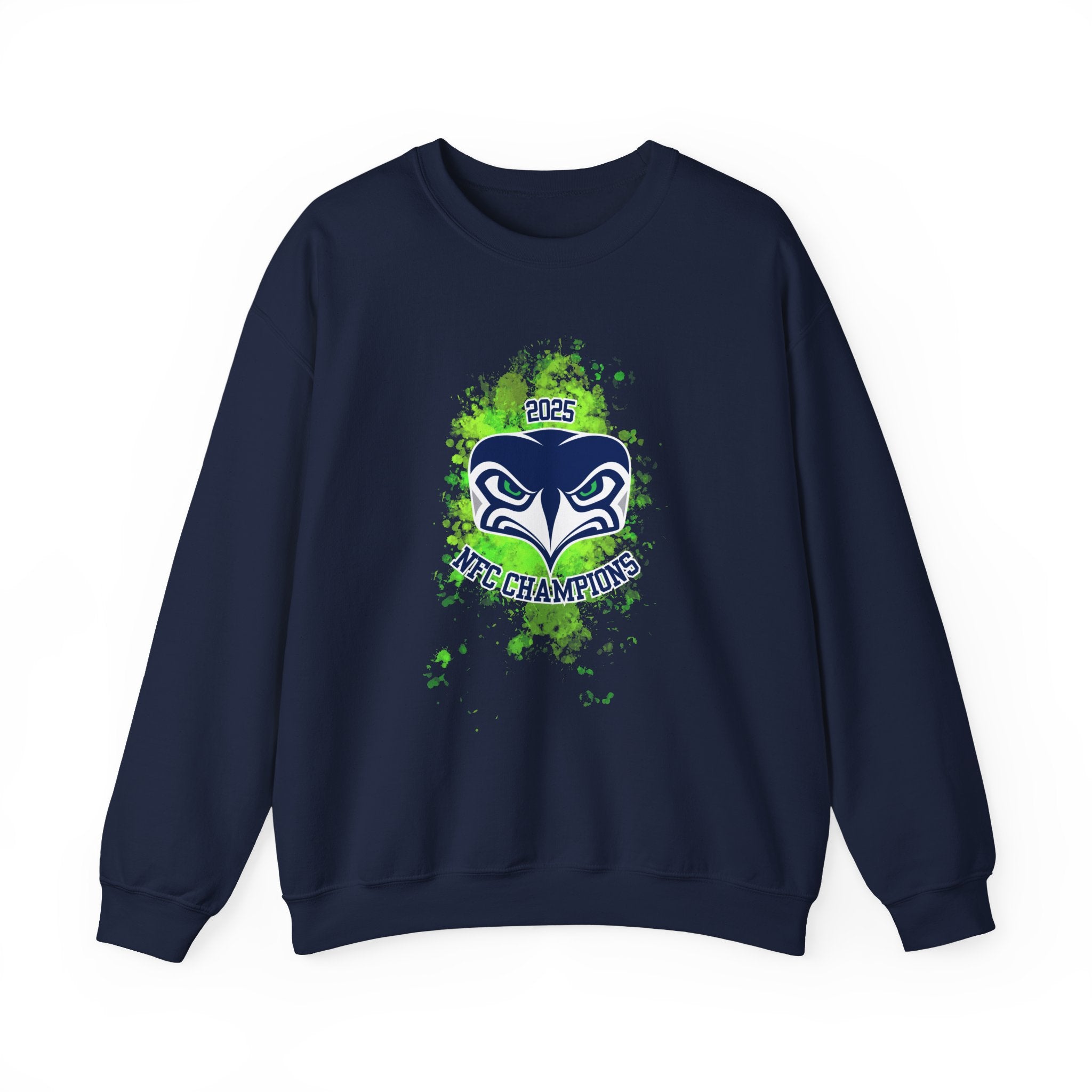 Seattle Seahawks NFC Champions 2025 Crewneck Sweatshirt