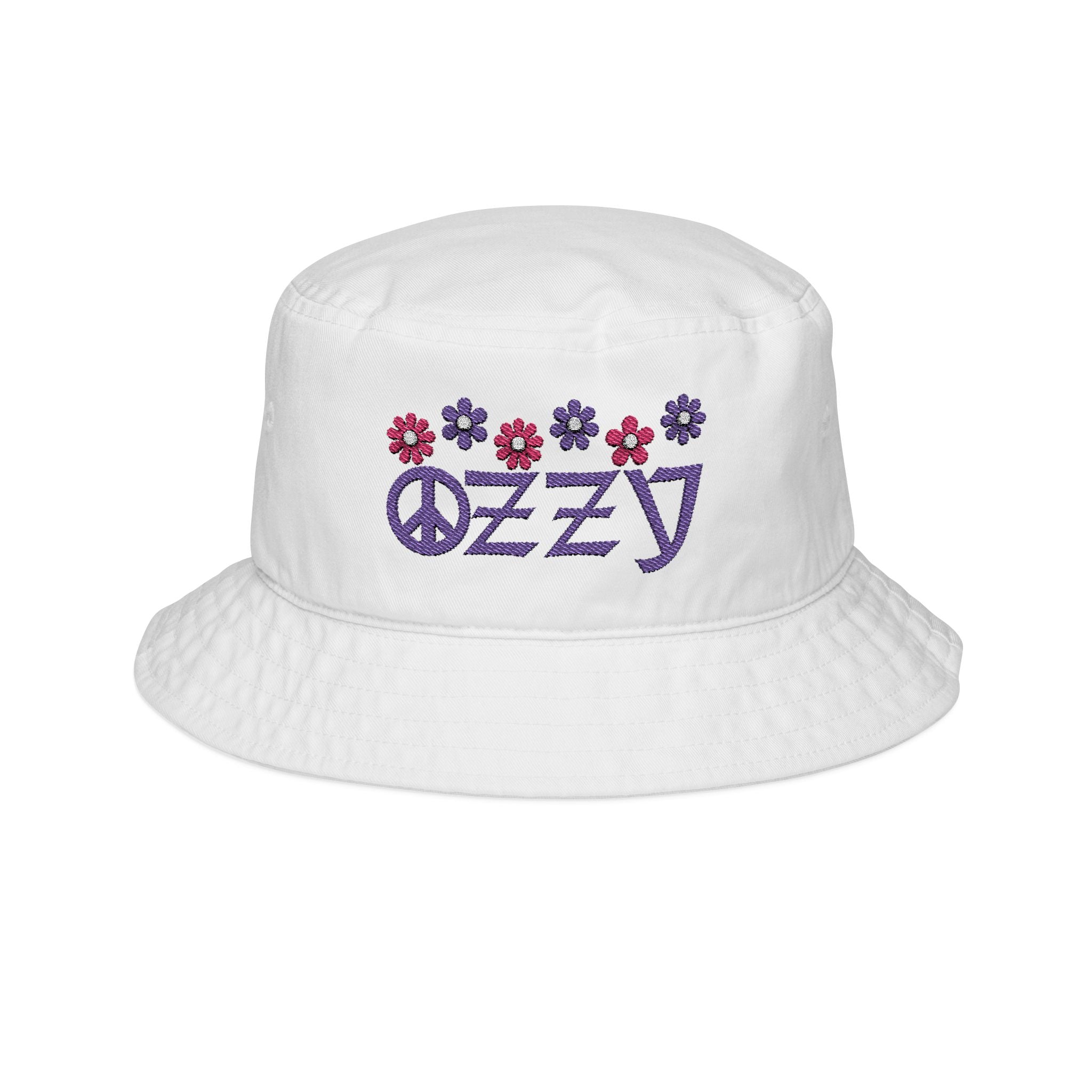 Ozzy Tribute Bucket Hat, Embroidered Ozzy Fan Hat, Unisex Classic Bucket Hat, Memorial Tribute, Music Lover Bucket Hat