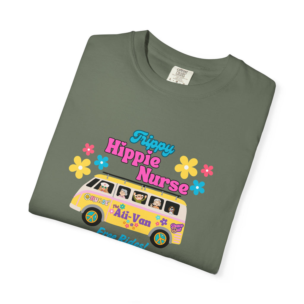 Trippy Hippie Nurse Unisex T-shirt, Funny Nurse Shirt