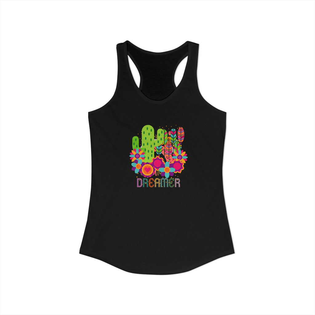 Cactus Dreamer, Women's Racerback Tank