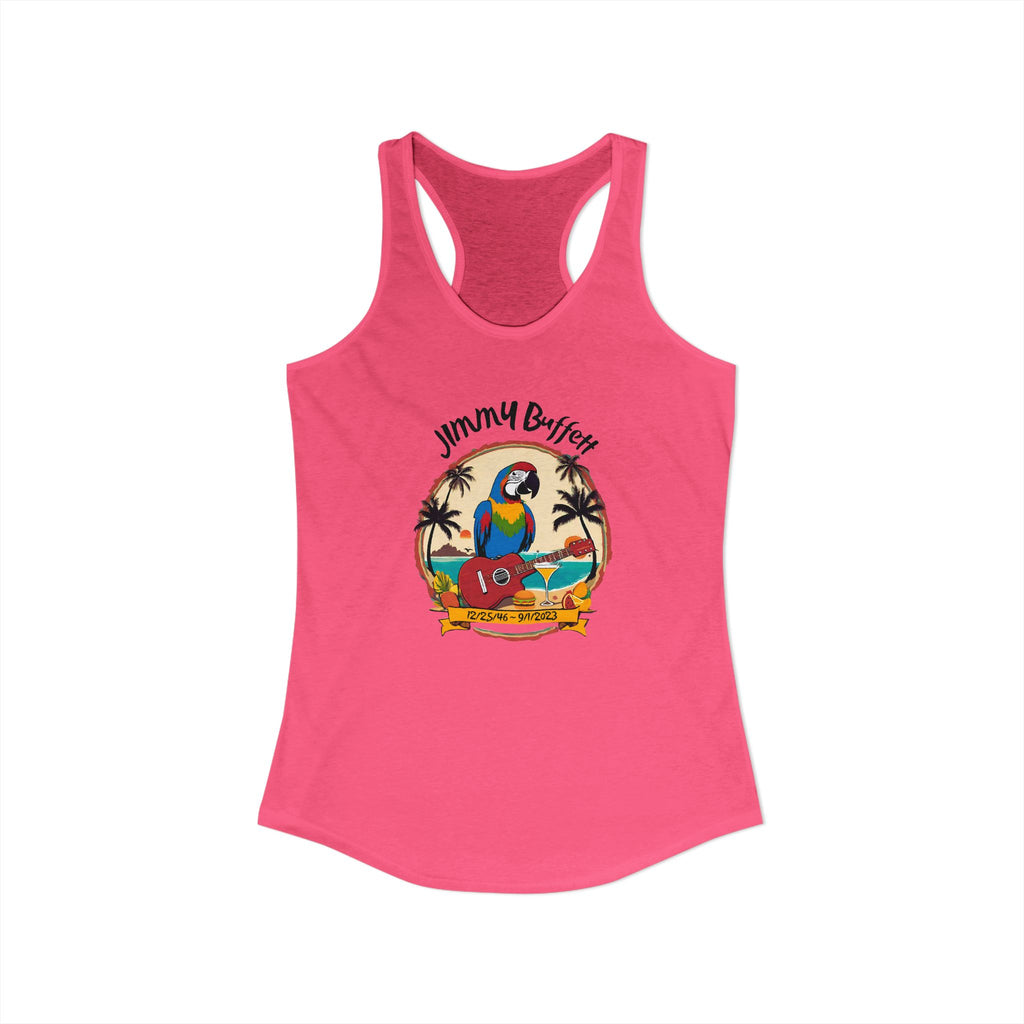 Jimmy Buffett Women's Ideal Racerback Tank