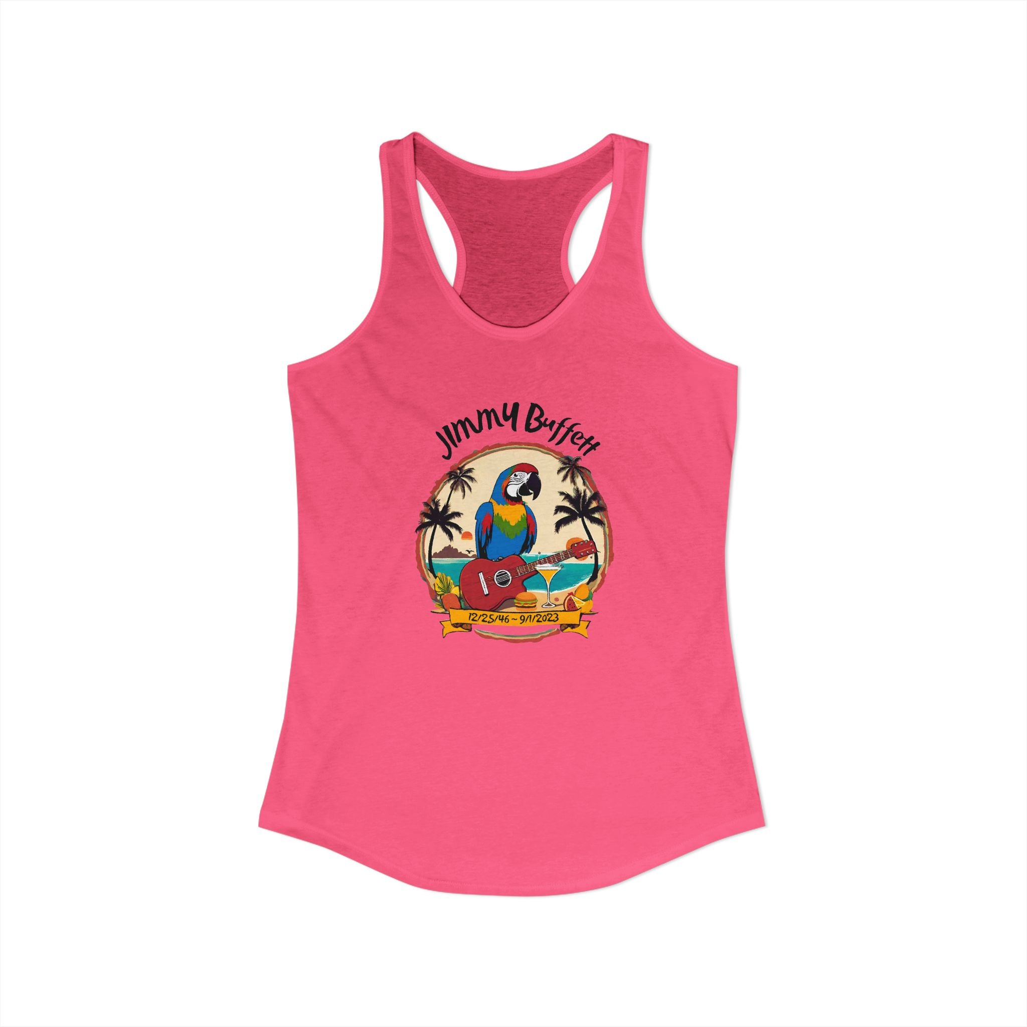 Jimmy Buffett Women's Ideal Racerback Tank