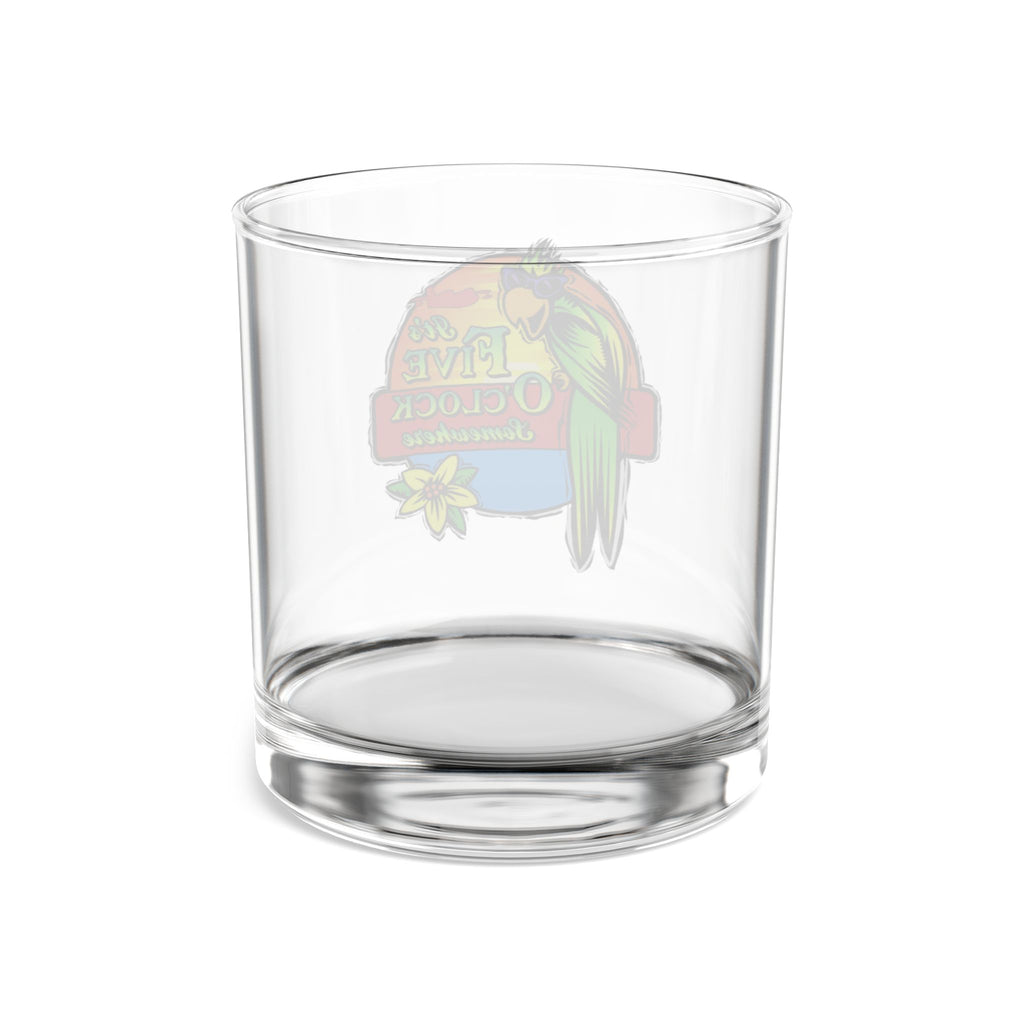 Its Five O'Clock Somewhere Jimmy Buffett Collectors Rocks Glass, 10oz