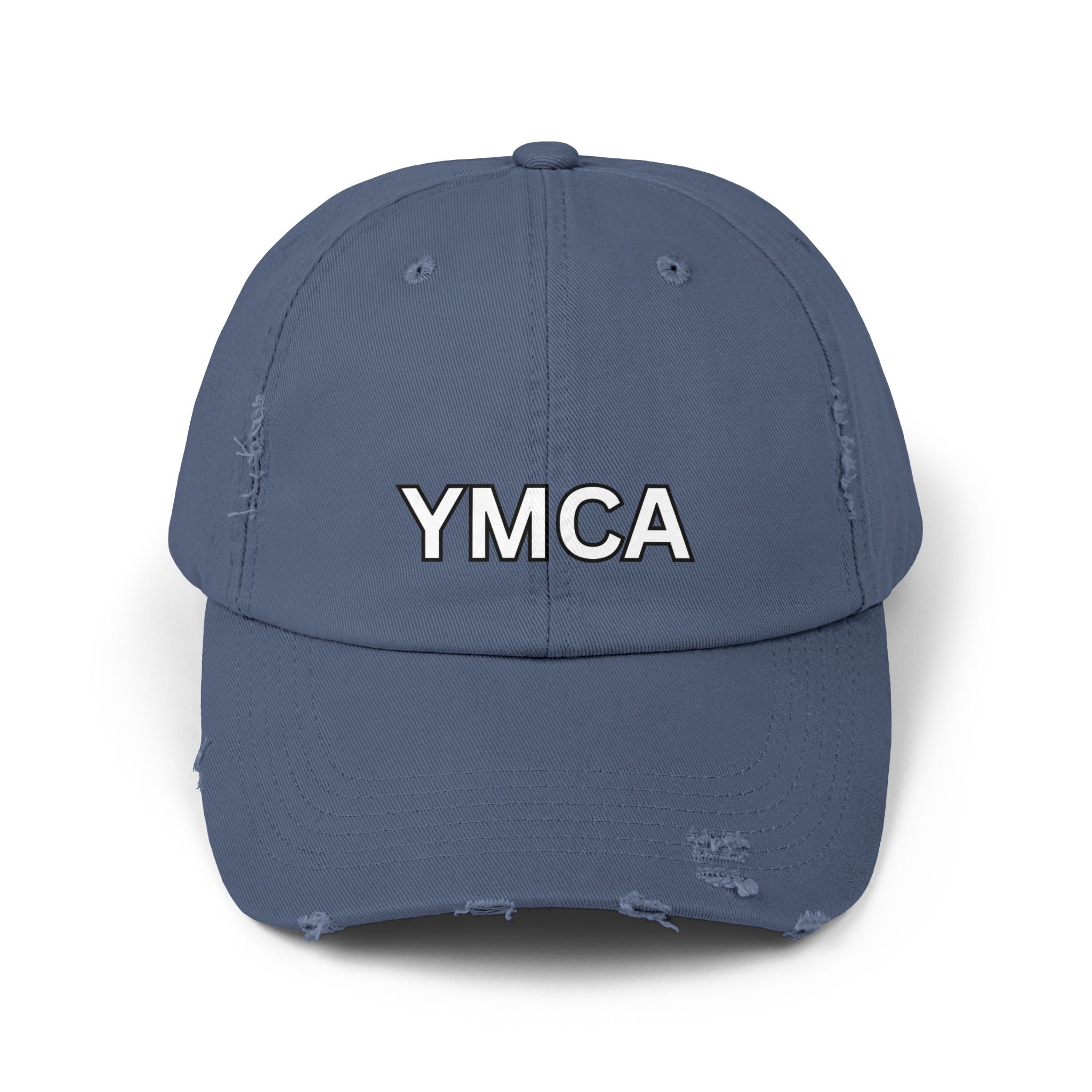 YMCA Distressed Cap, Village People Hat, Retro Baseball Cap, 70s Music Fan Gift,