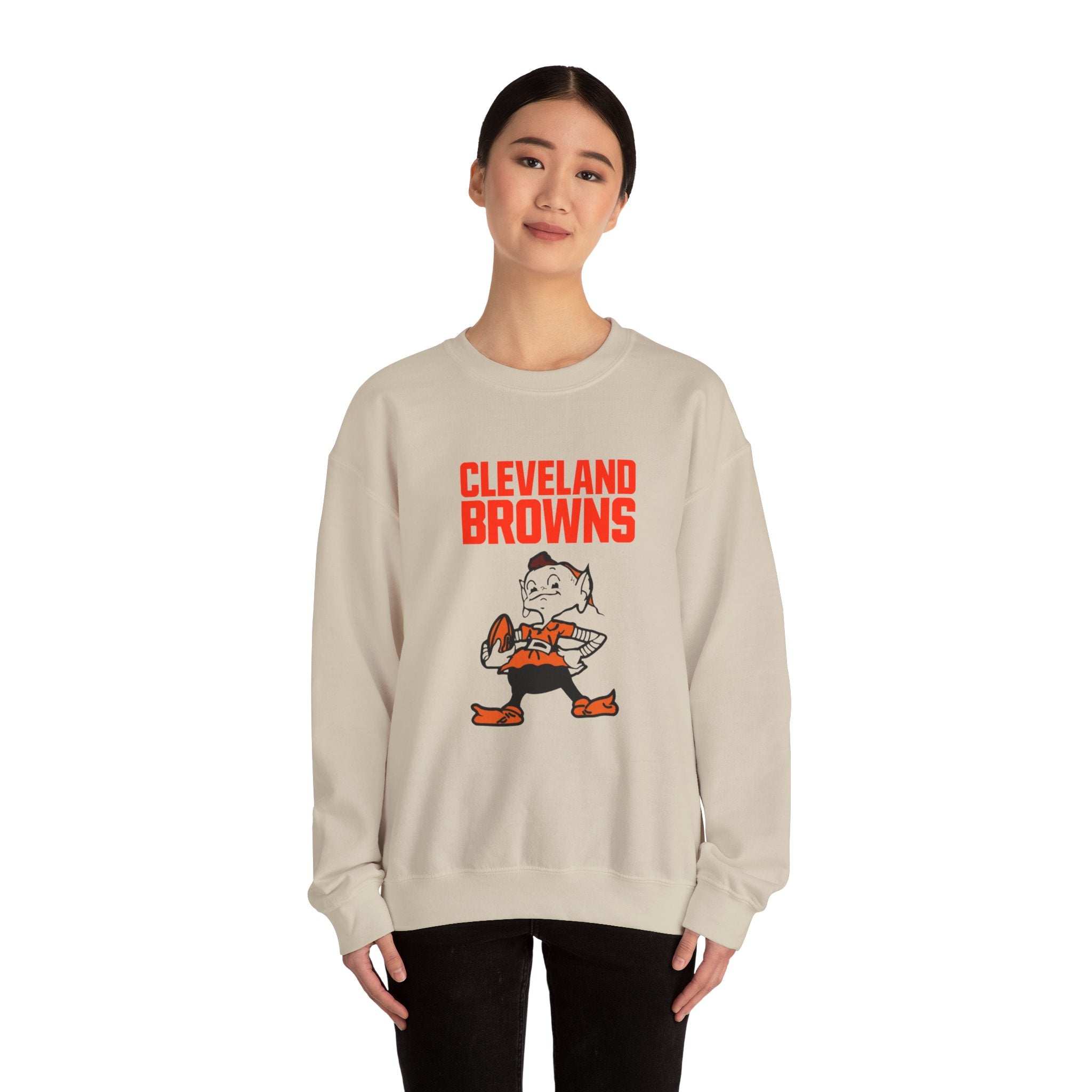 Retro Cleveland Browns Sweatshirt for Men and Women, Cleveland Browns Sweatshirt
