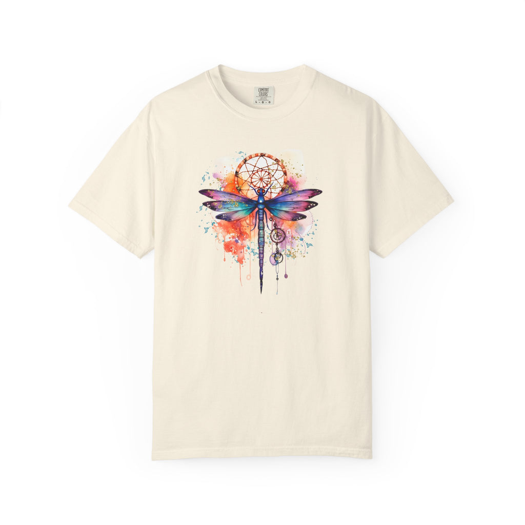 Rainbow Dragonfly Dreamcatcher T-Shirt for Men and Women