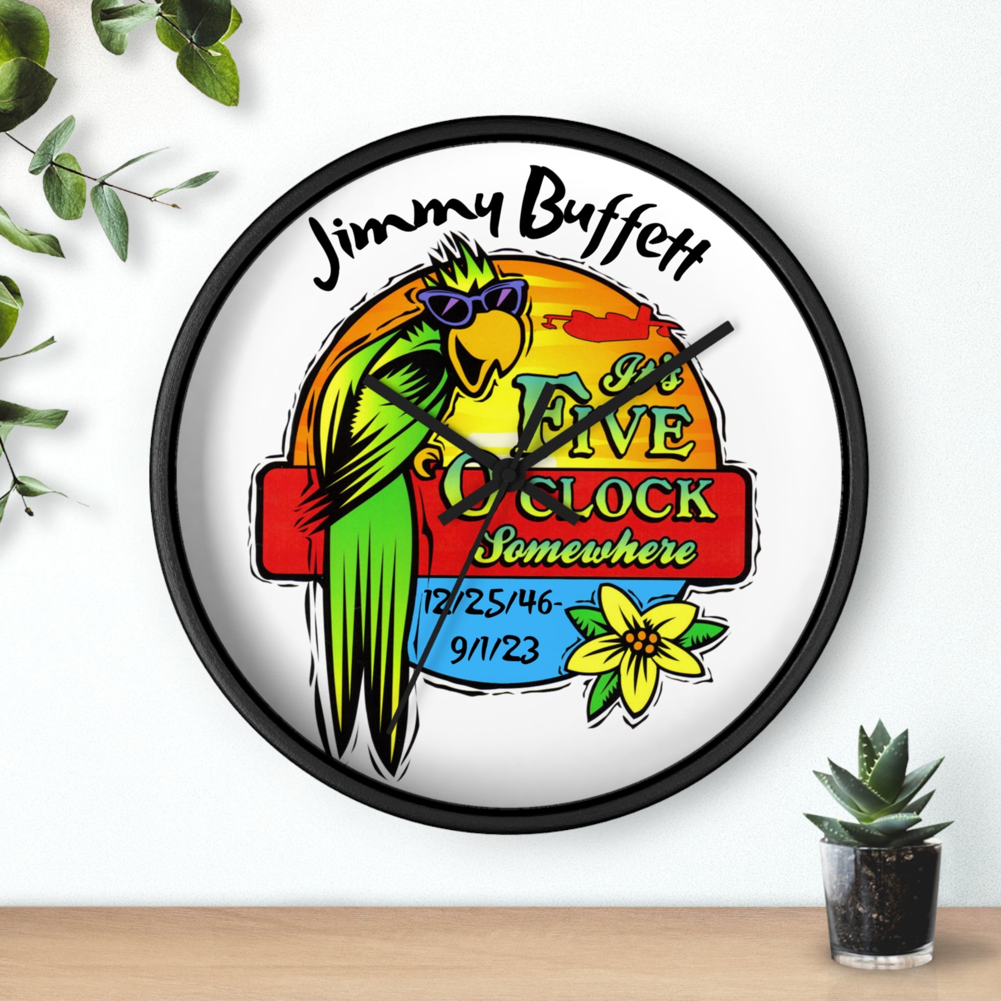 Jimmy Buffett, 5 O'Clock Somewhere, Wall Clock