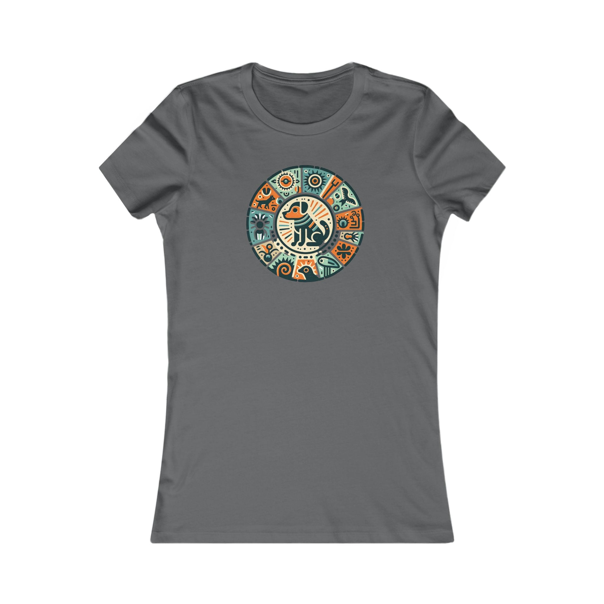 Aztec-Inspired Women's Tee, Unique Graphic Shirt for Festivals, Casual Wear, Gift for Her, Summer Style