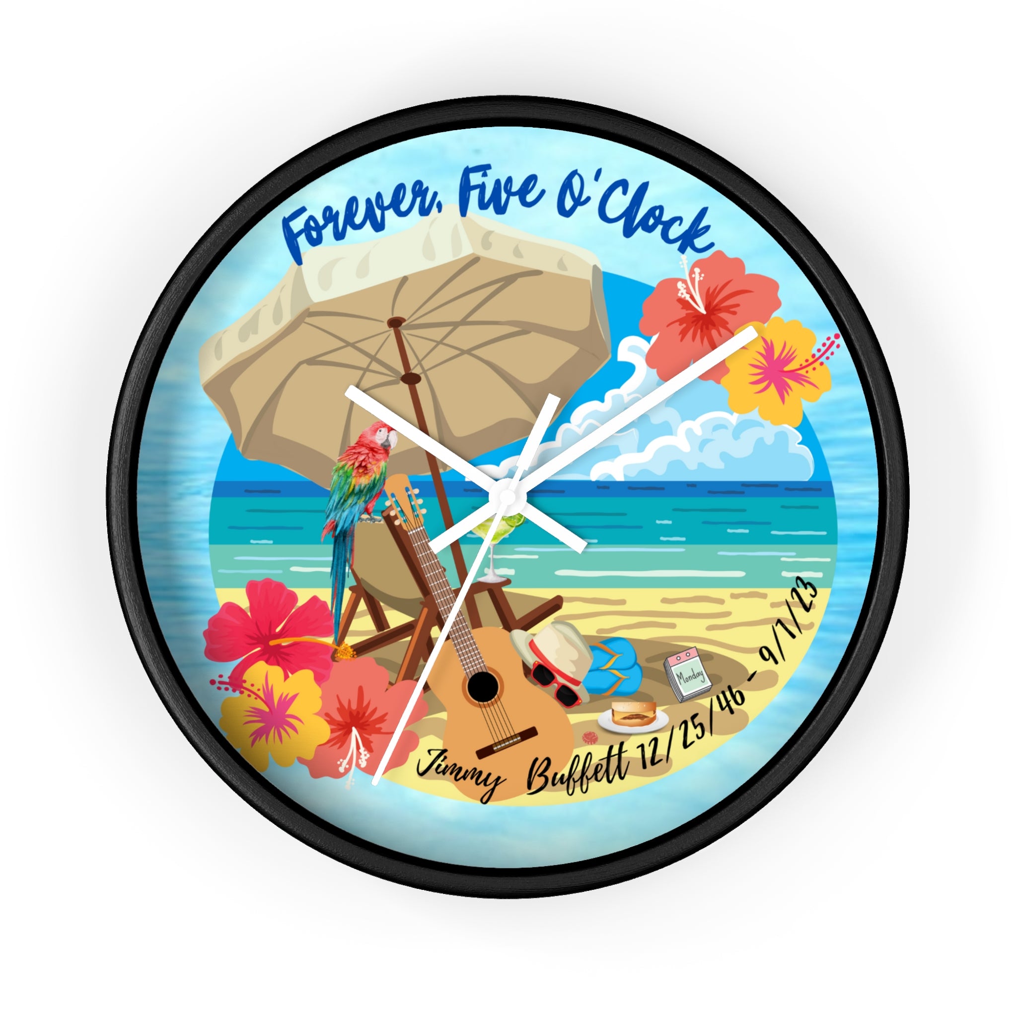 Jimmy Buffett, Forever Five O'Clock, Wall Clock