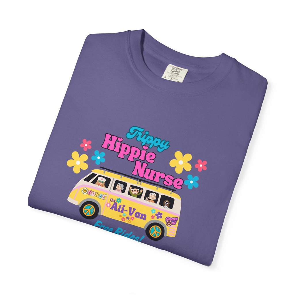 Trippy Hippie Nurse Unisex T-shirt, Funny Nurse Shirt