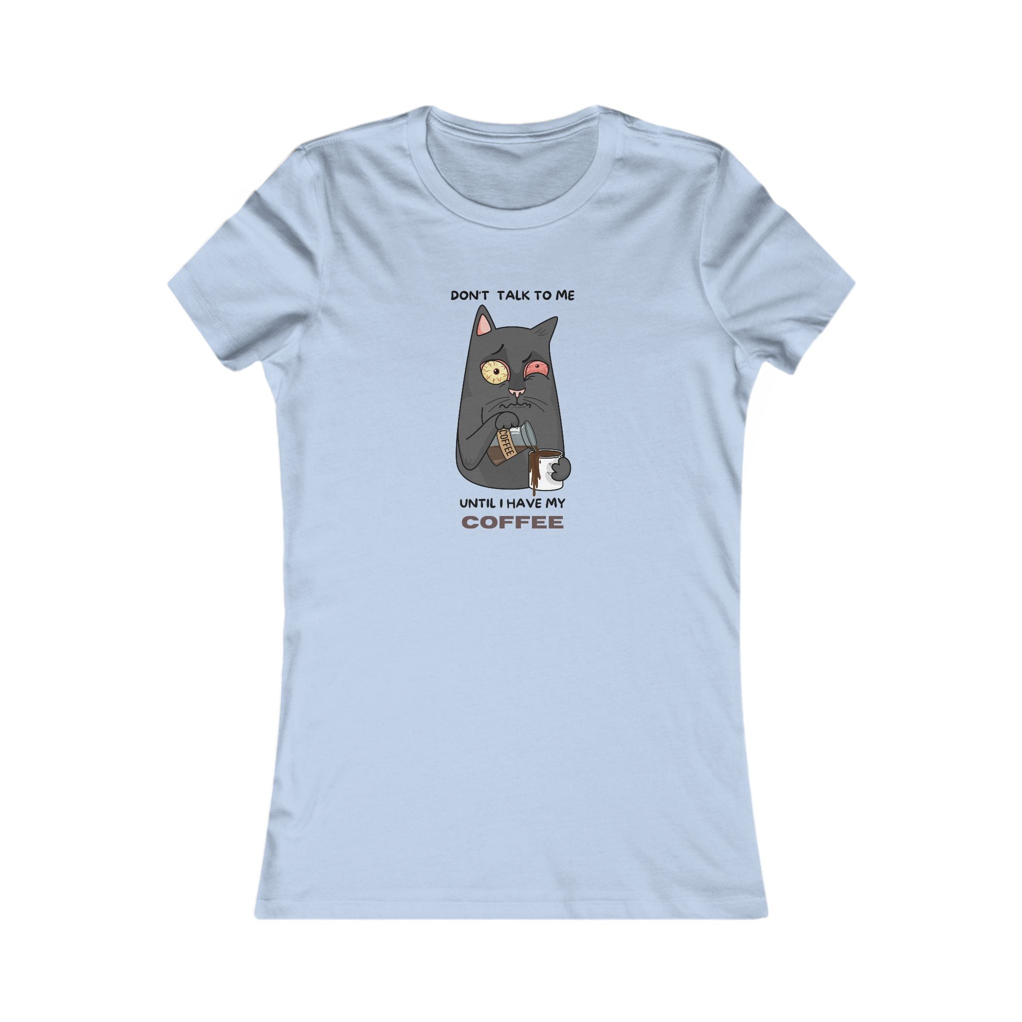 Coffee Cat, Women's Favorite Tee