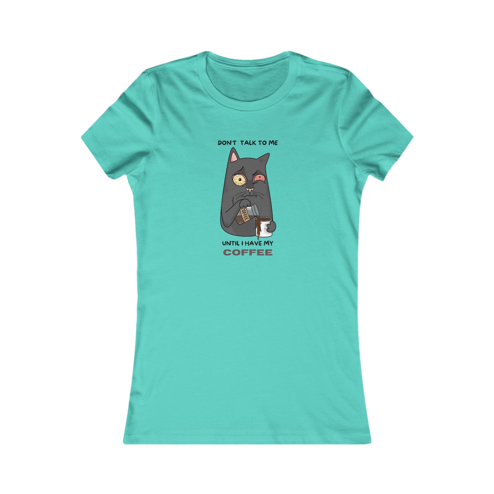 Coffee Cat, Women's Favorite Tee