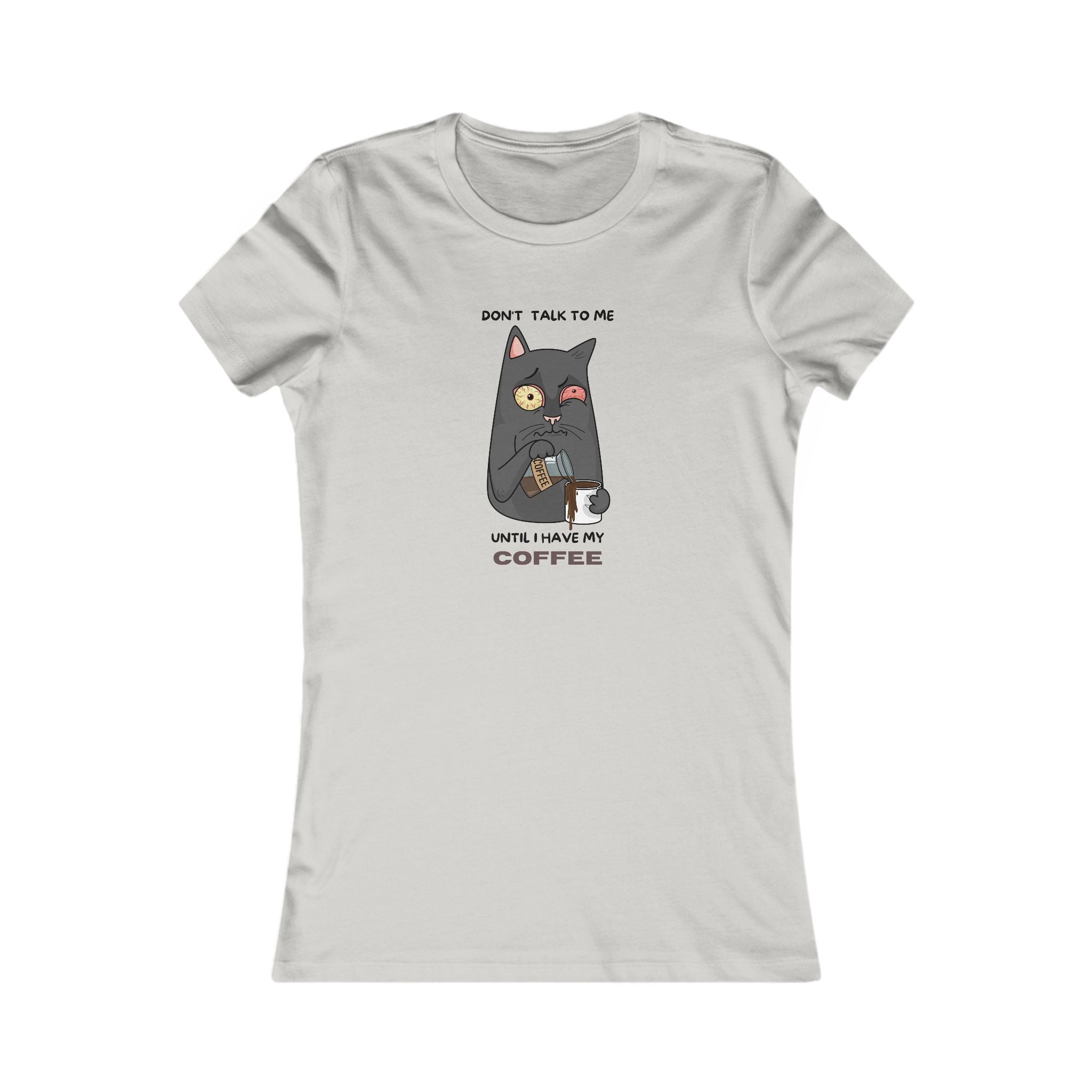 Coffee Cat, Women's Favorite Tee