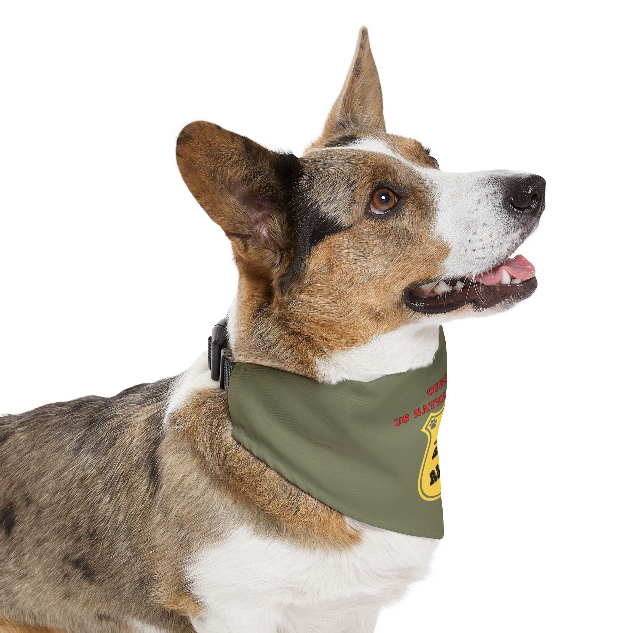 Bark Ranger Pet Bandana with Collar