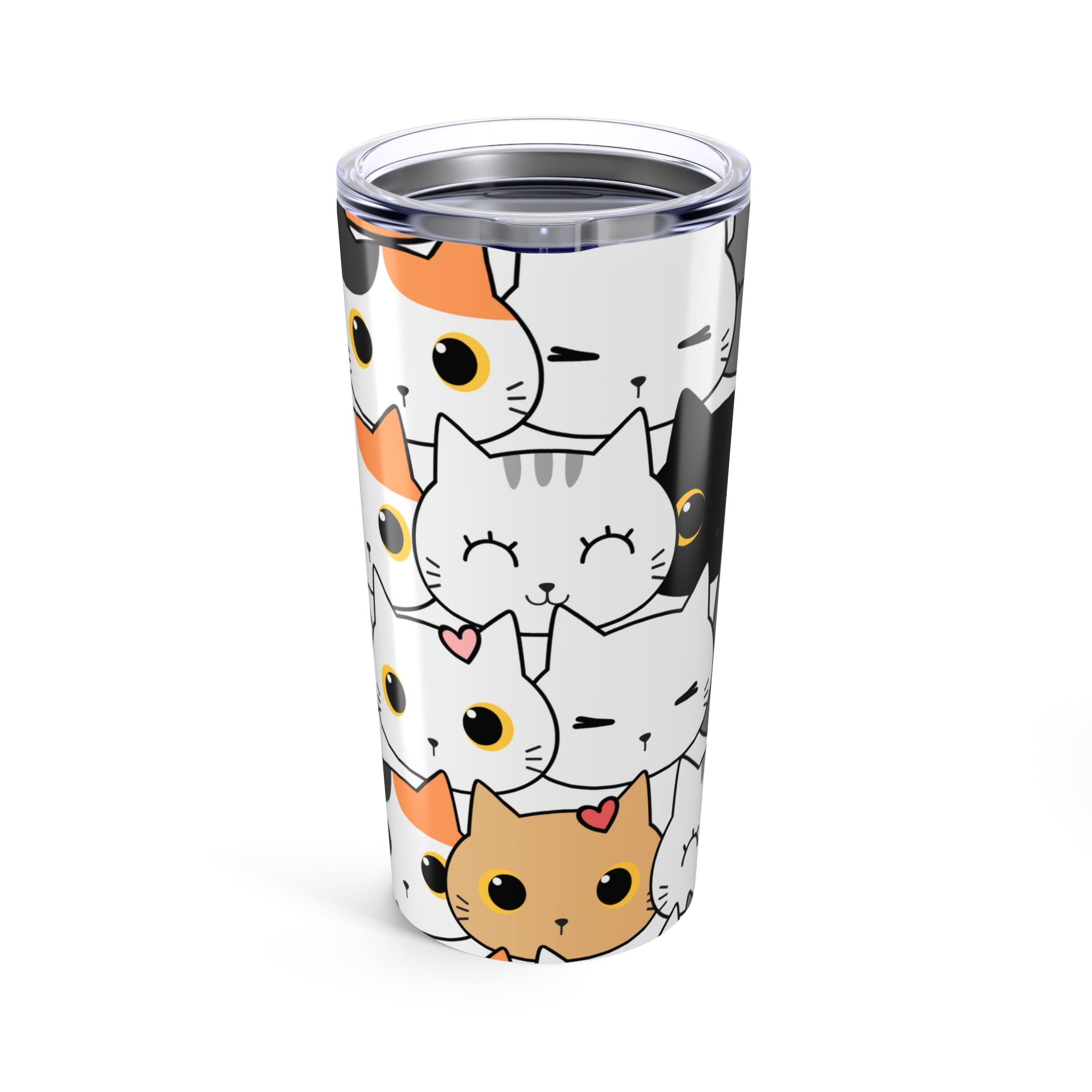 Happy Cats, Hot and Cold Tumbler 20oz