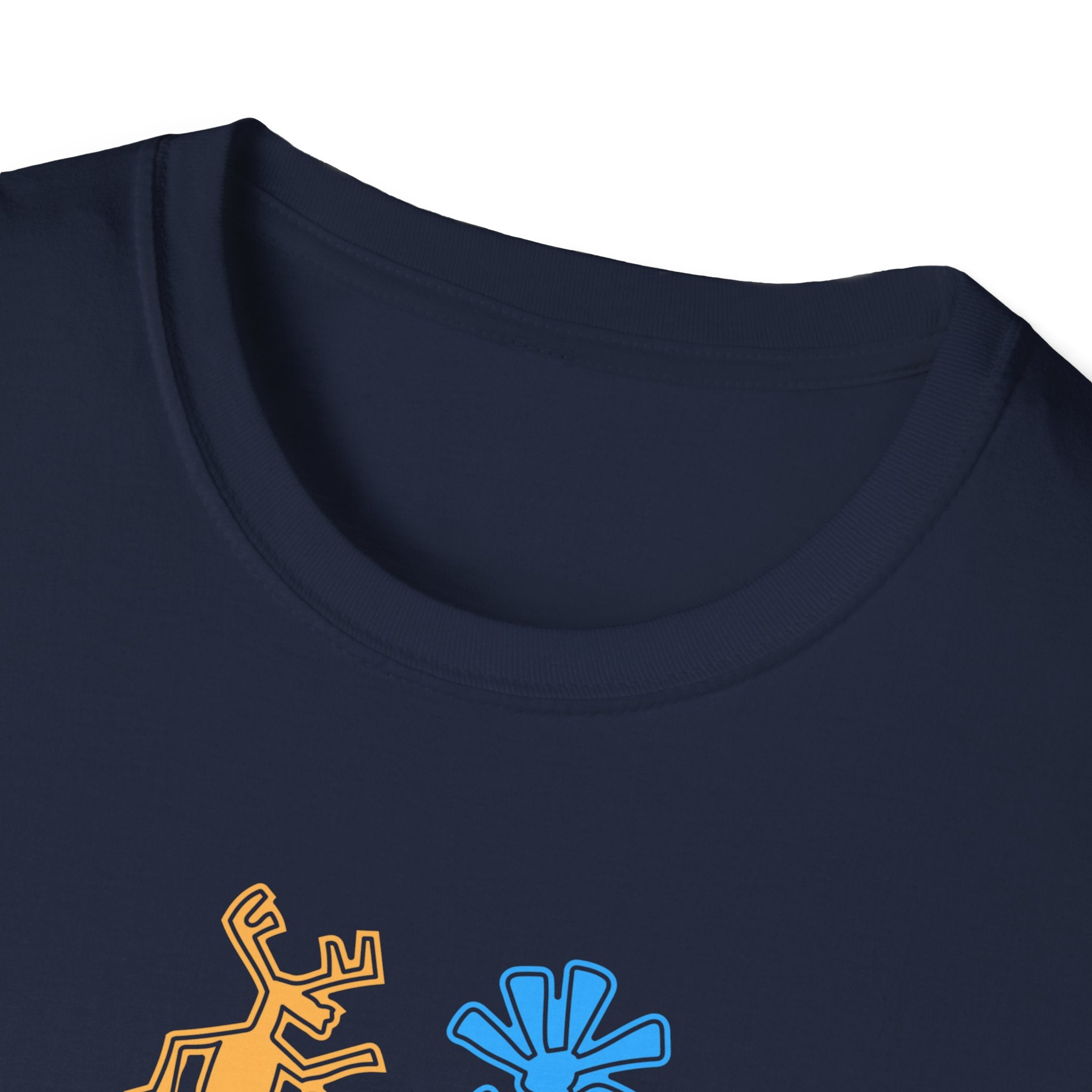 Unisex Petroglyph Kokpelli T-Shirt, Southwestern Summer Shirt, Native American Tee, Southwest Tribal Top, Desert Graphic Shirt