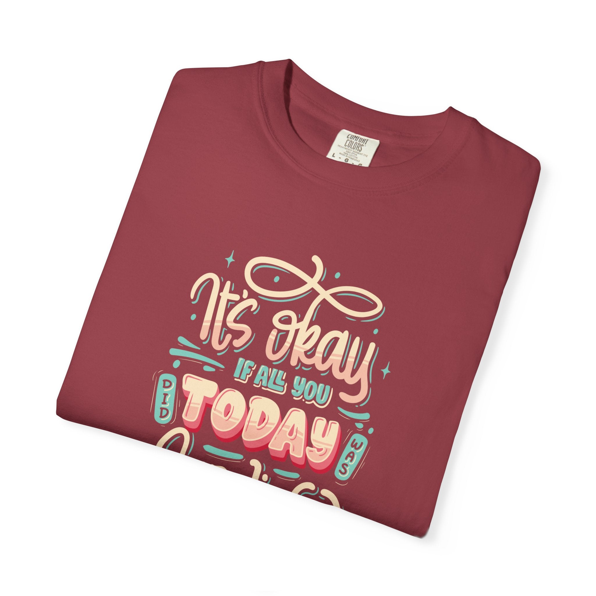 Its Okay if All You Did Today was Survive' T-Shirt, Inspirational Support T-Shirt