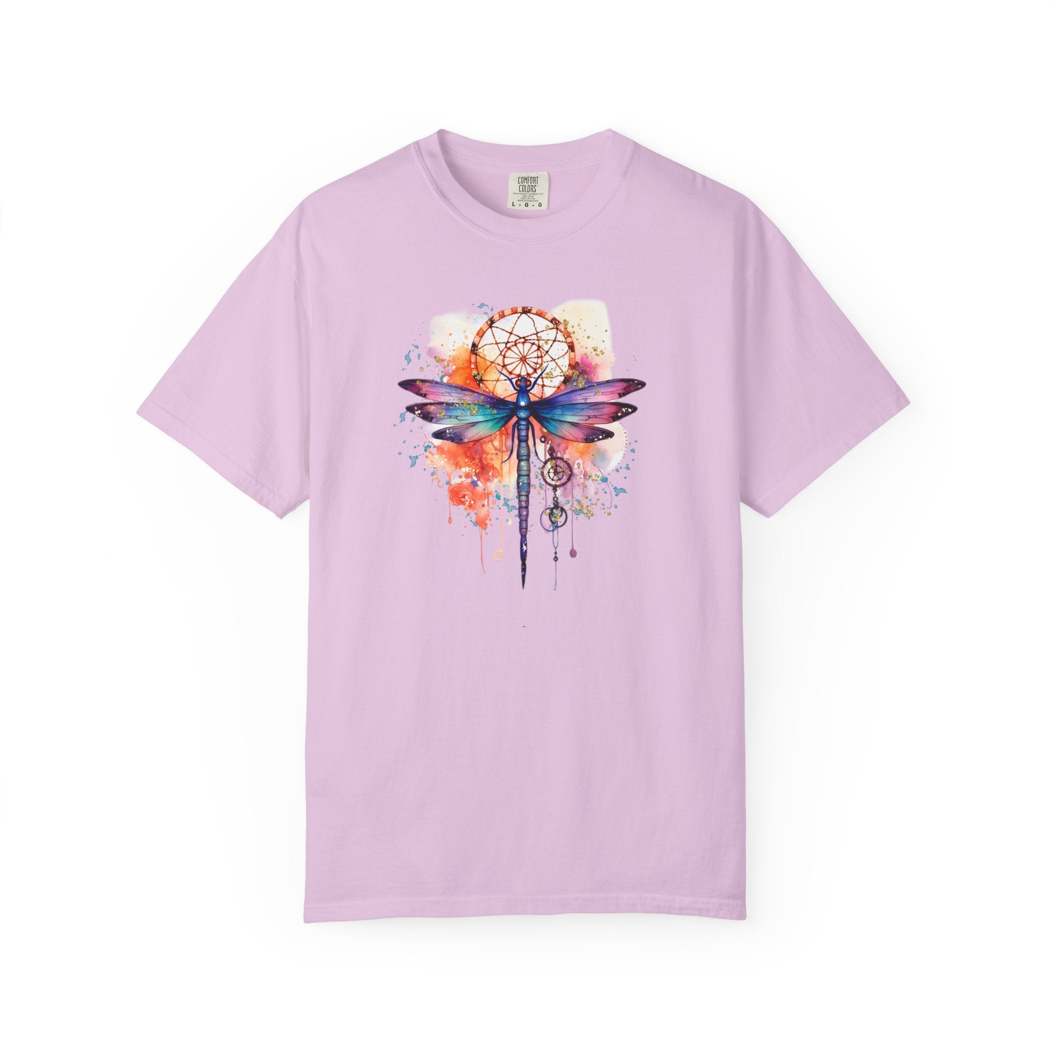 Rainbow Dragonfly Dreamcatcher T-Shirt for Men and Women