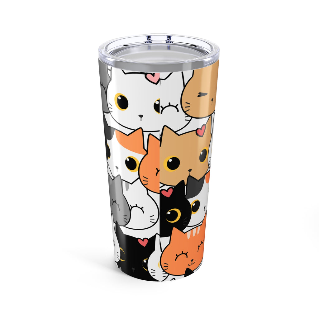 Happy Cats, Hot and Cold Tumbler 20oz