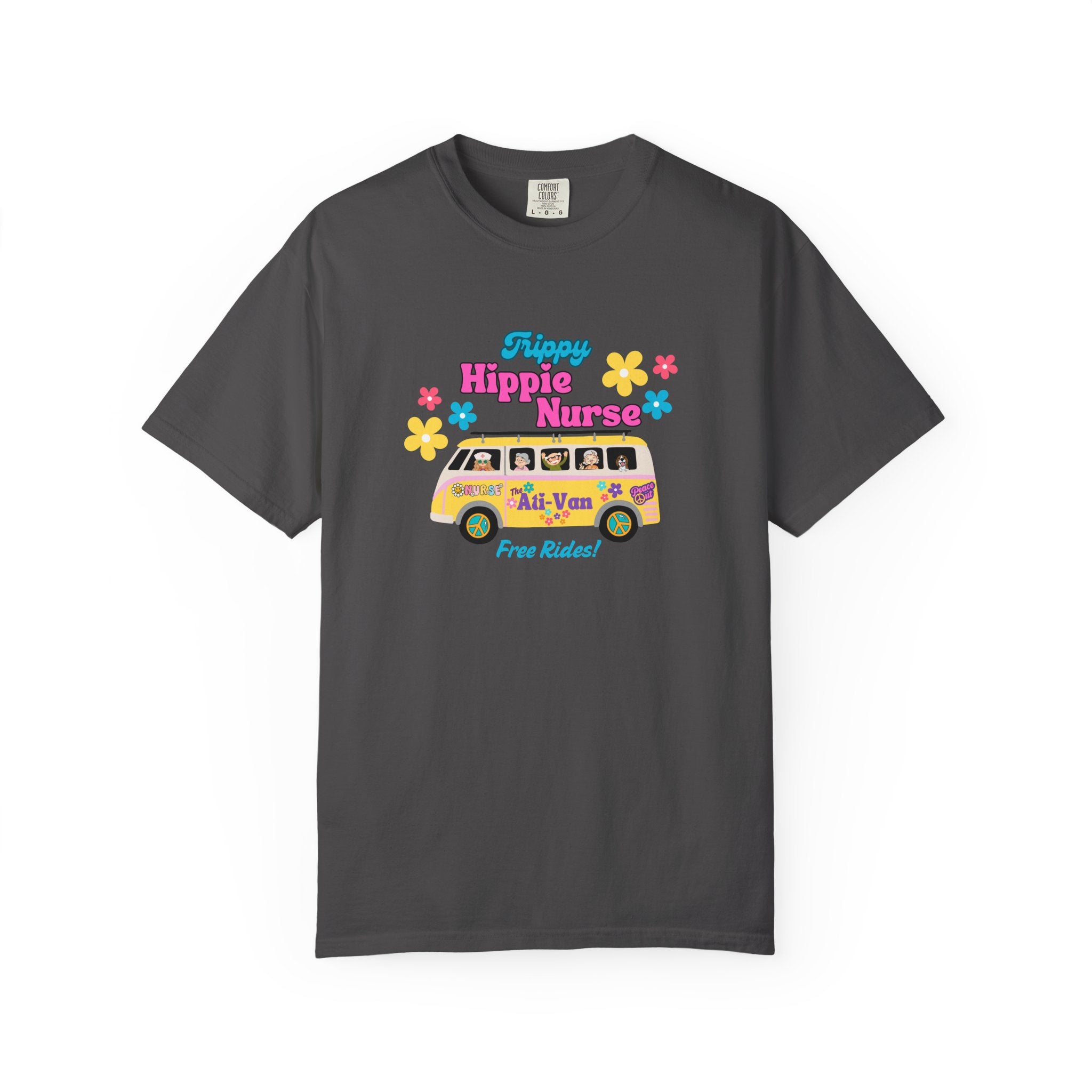 Trippy Hippie Nurse Unisex T-shirt, Funny Nurse Shirt
