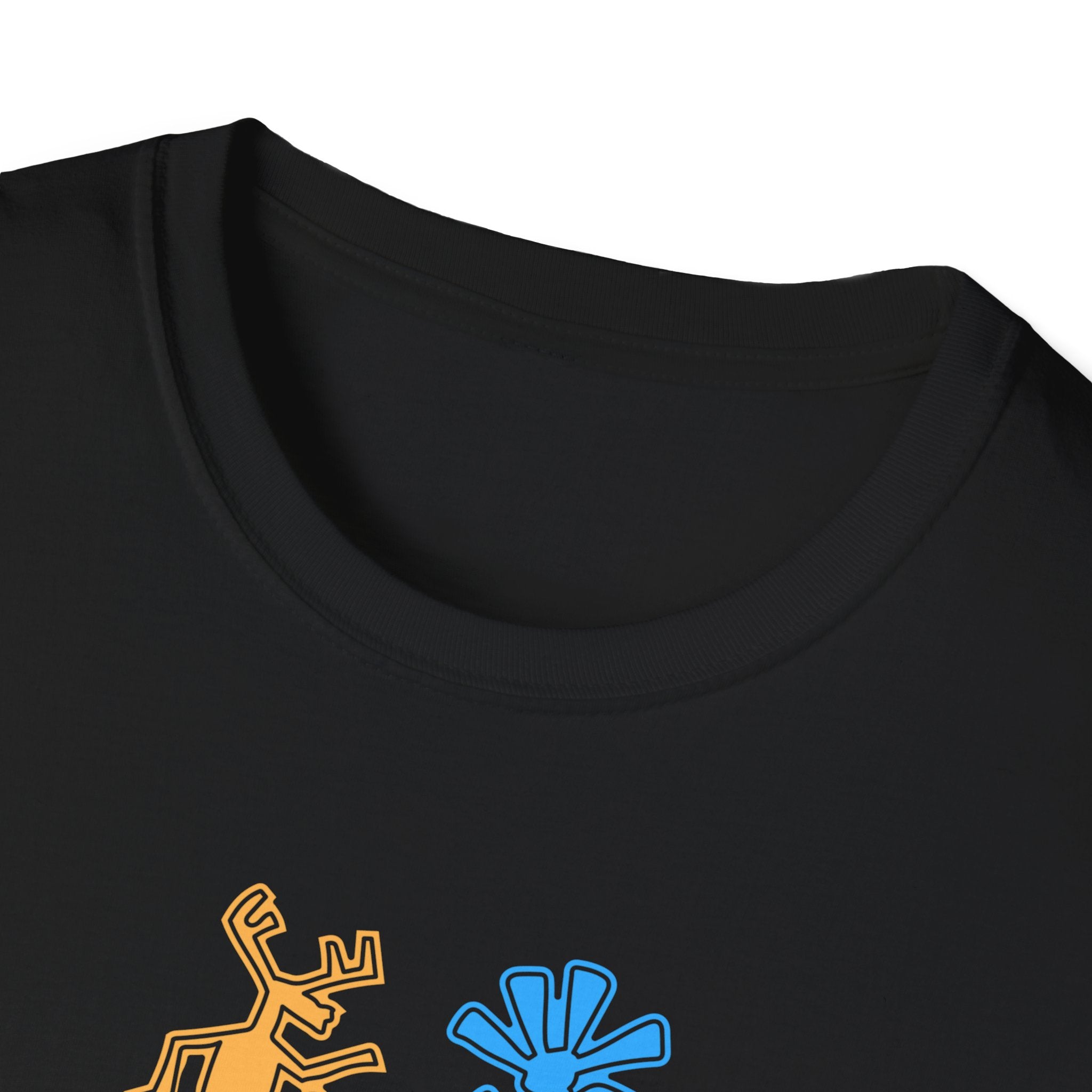 Unisex Petroglyph Kokpelli T-Shirt, Southwestern Summer Shirt, Native American Tee, Southwest Tribal Top, Desert Graphic Shirt