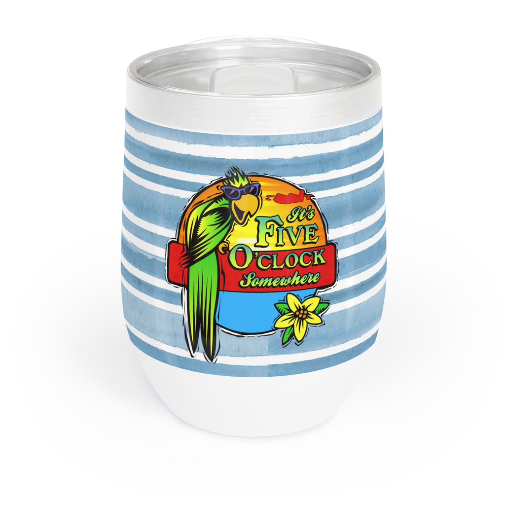 Its Five O'Clock Somewhere, Insulated Cocktail Tumbler, 12 oz. , Insulated