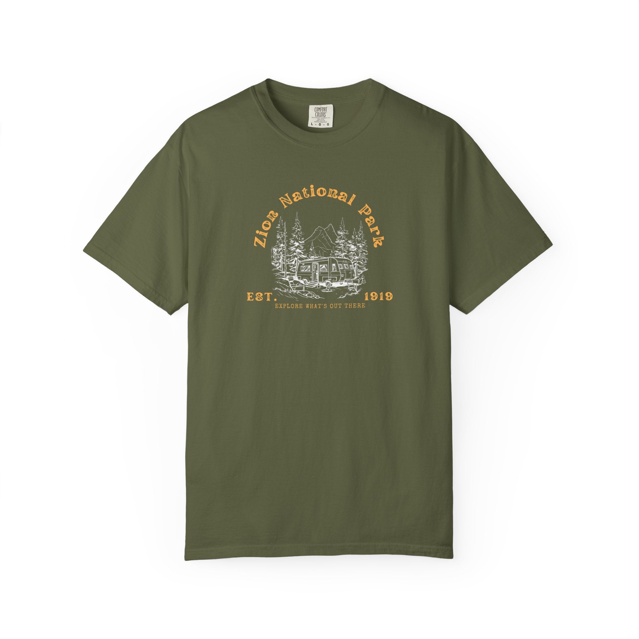 Zion National Park, RV Camping, Unisex T-shirt